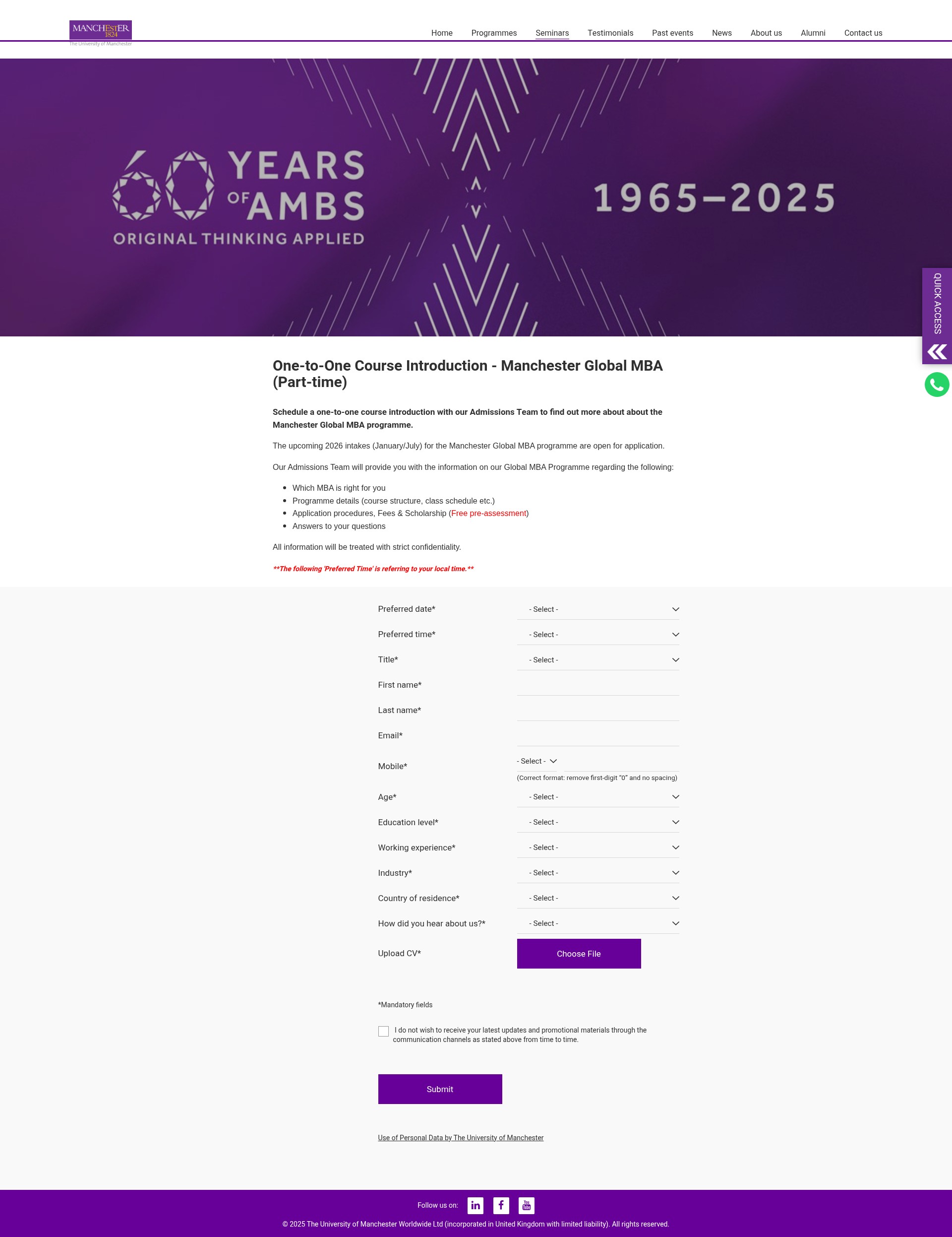 Landing Page