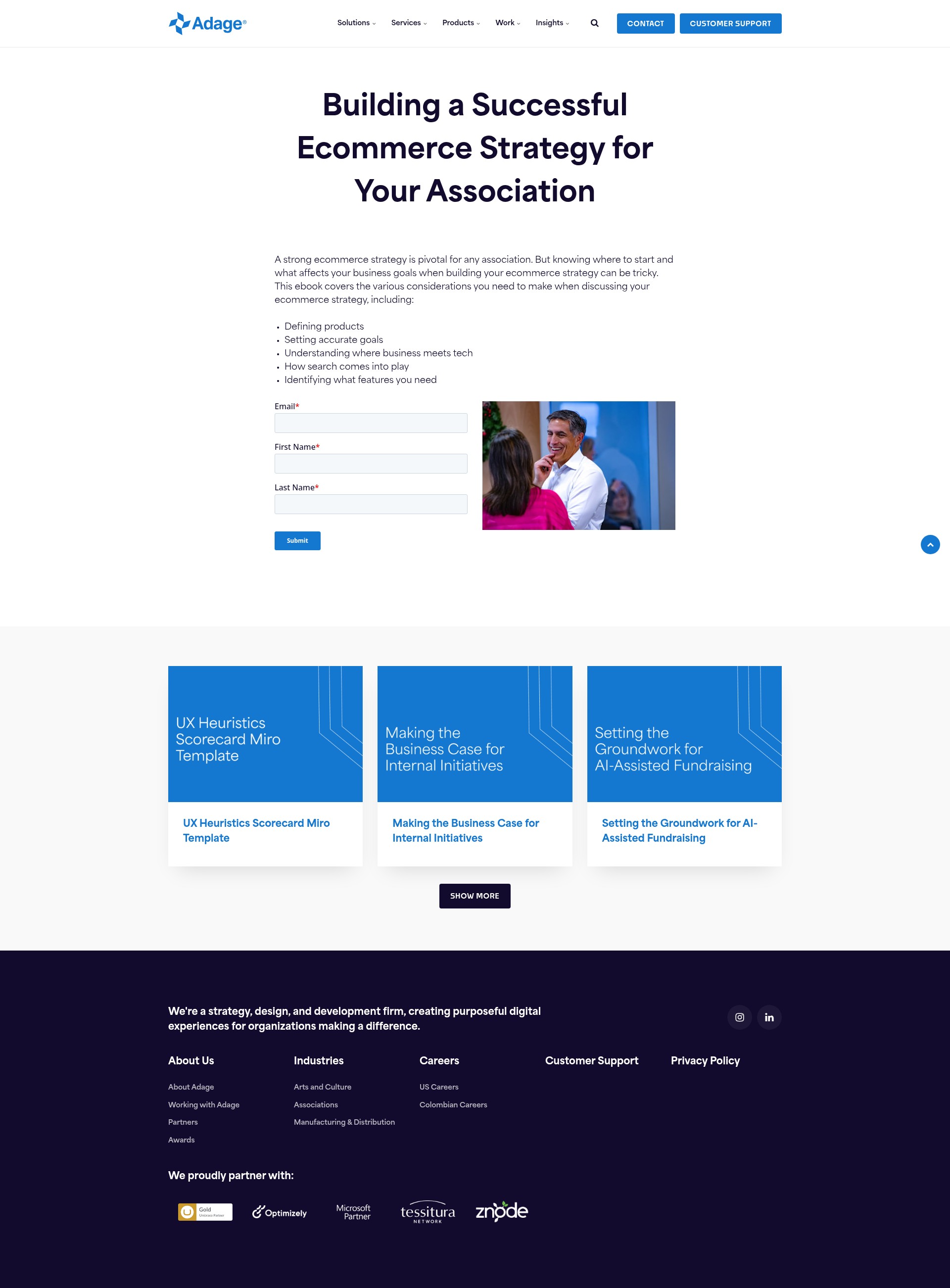 Landing Page