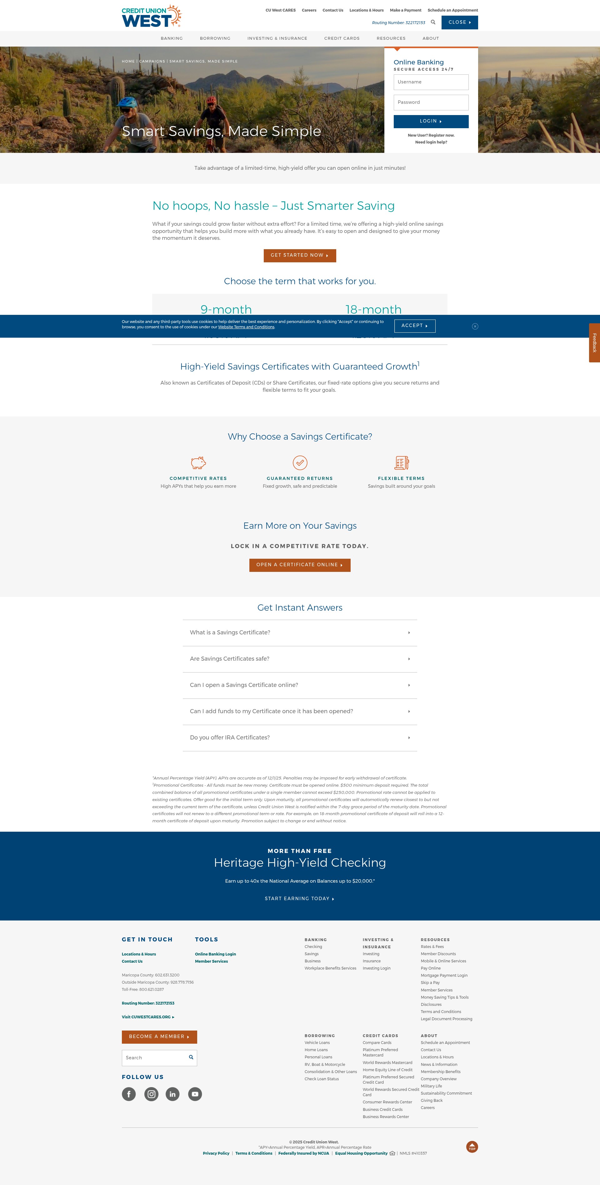 Landing Page