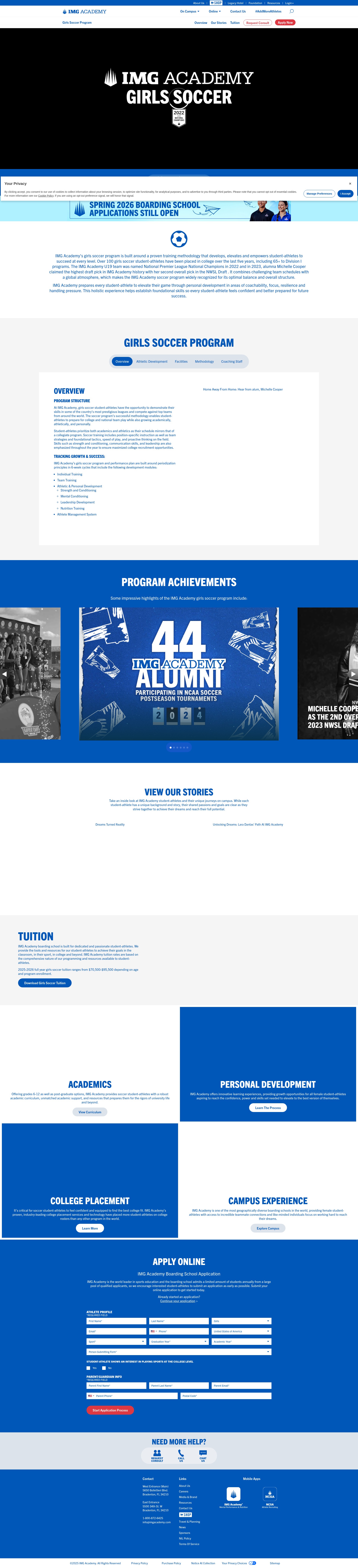Landing Page