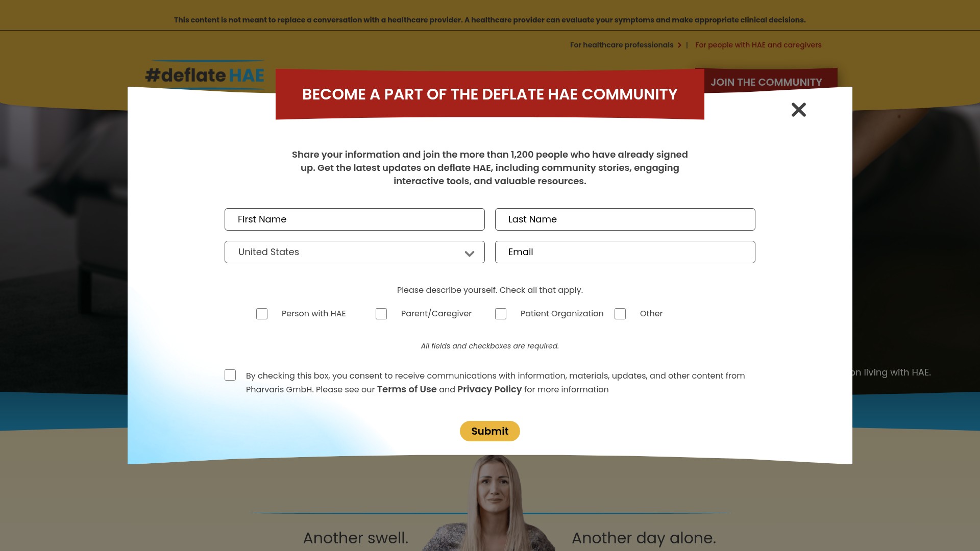 Landing Page