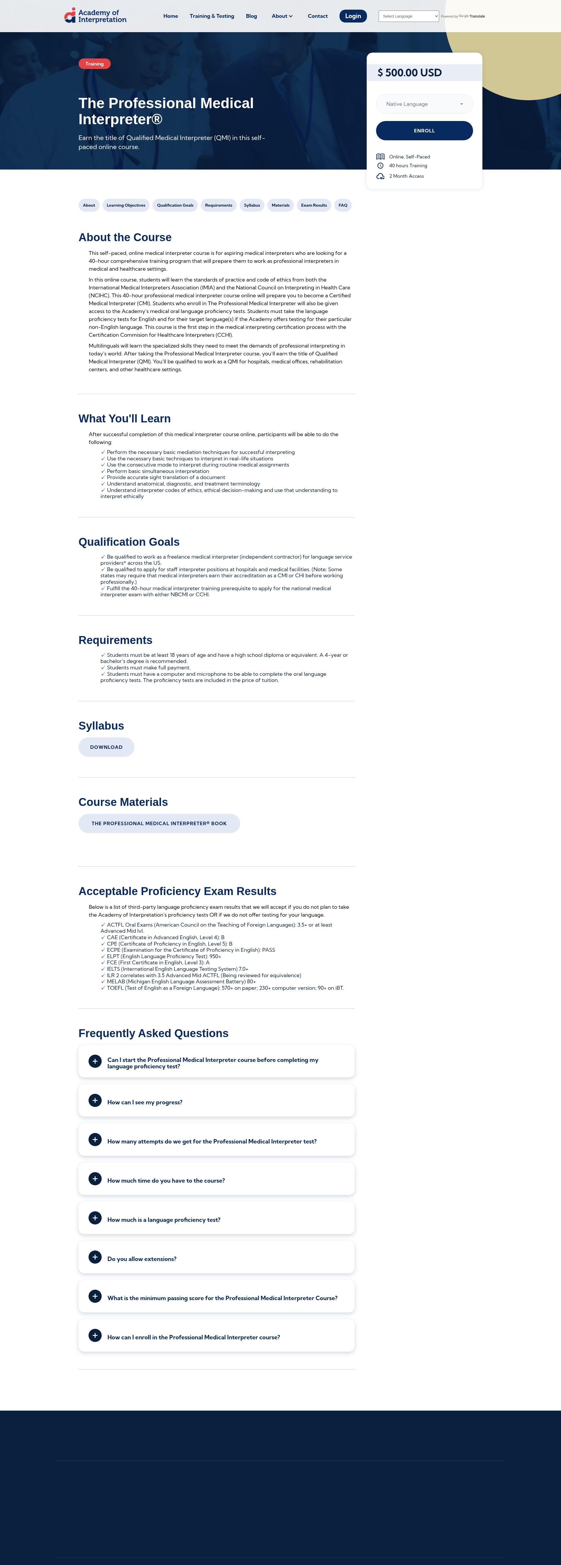 Landing Page