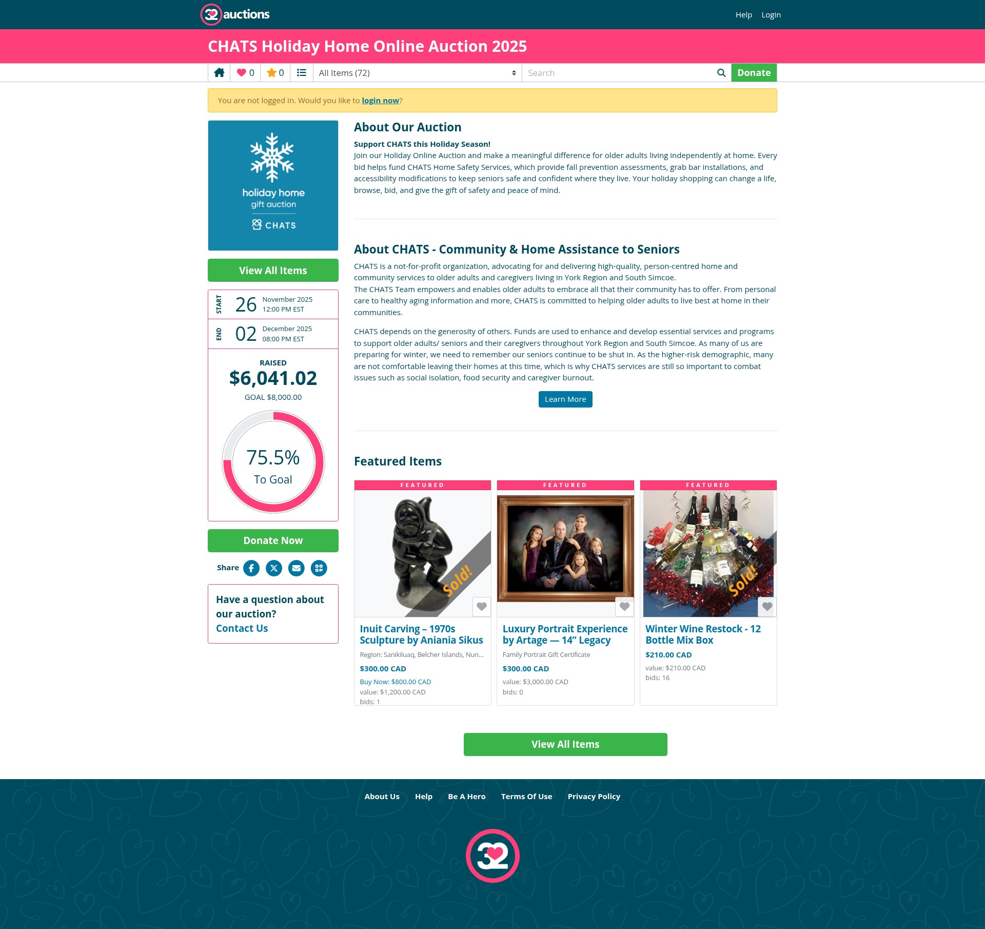 Landing Page