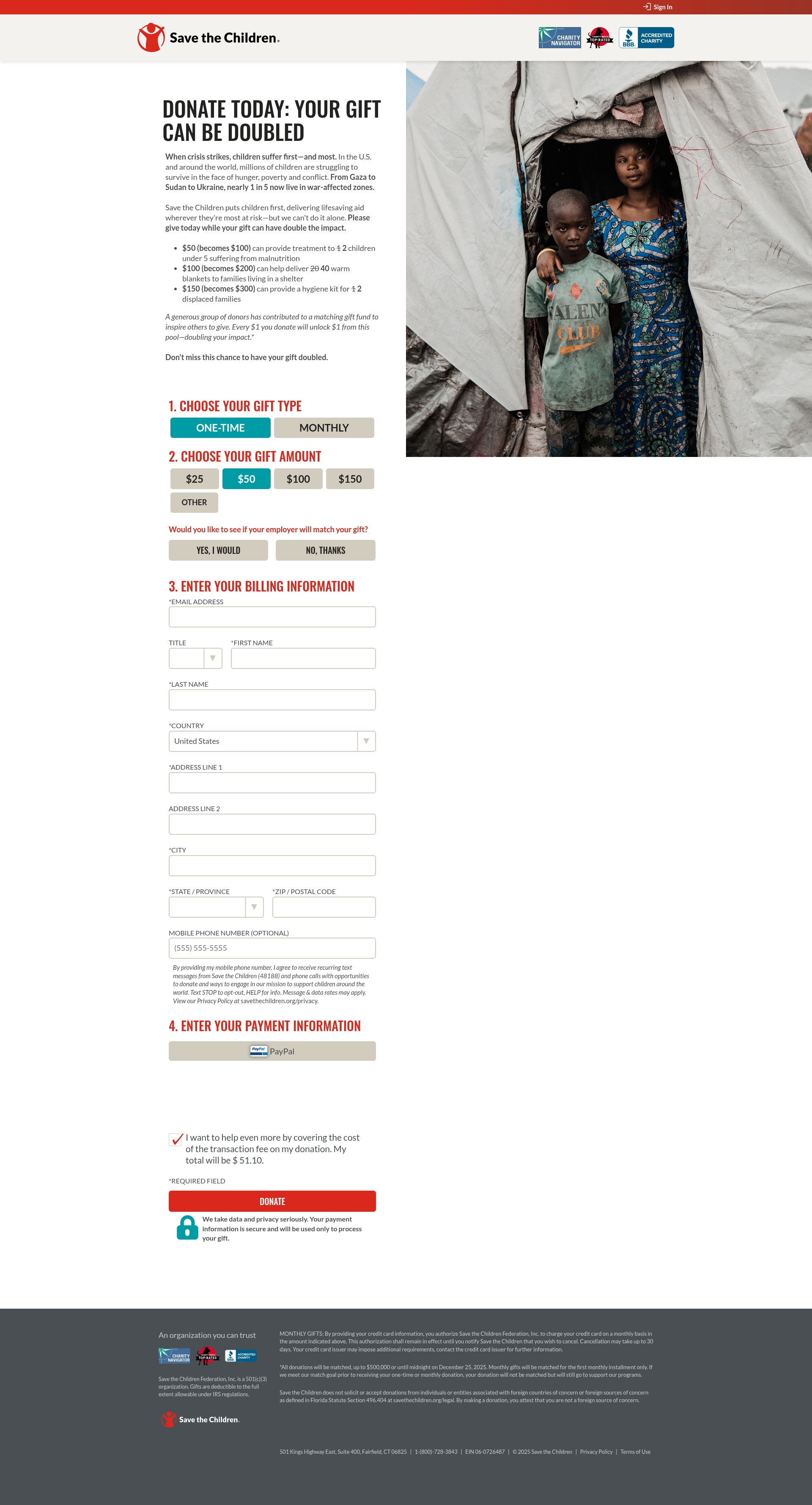 Landing Page