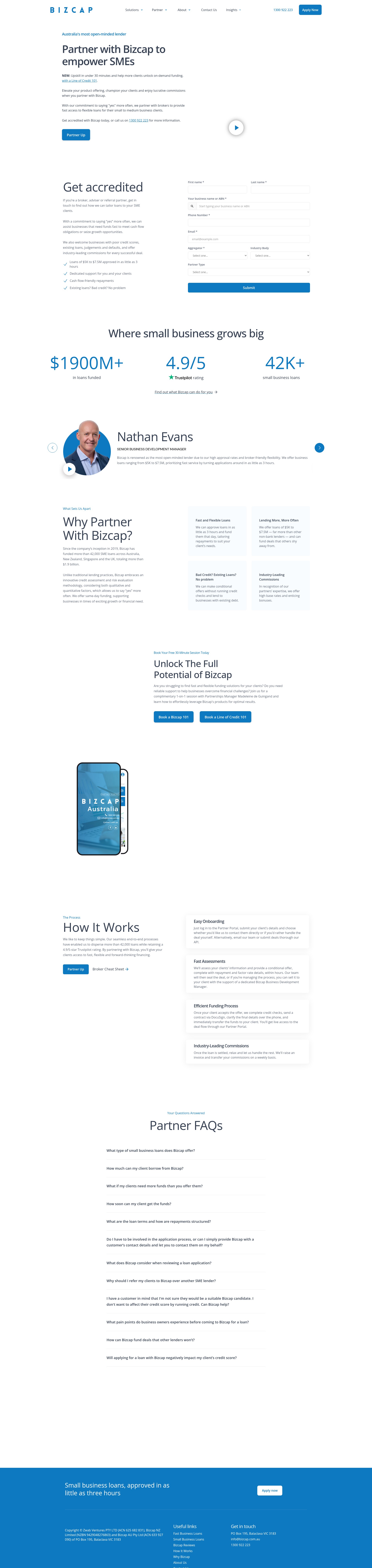 Landing Page