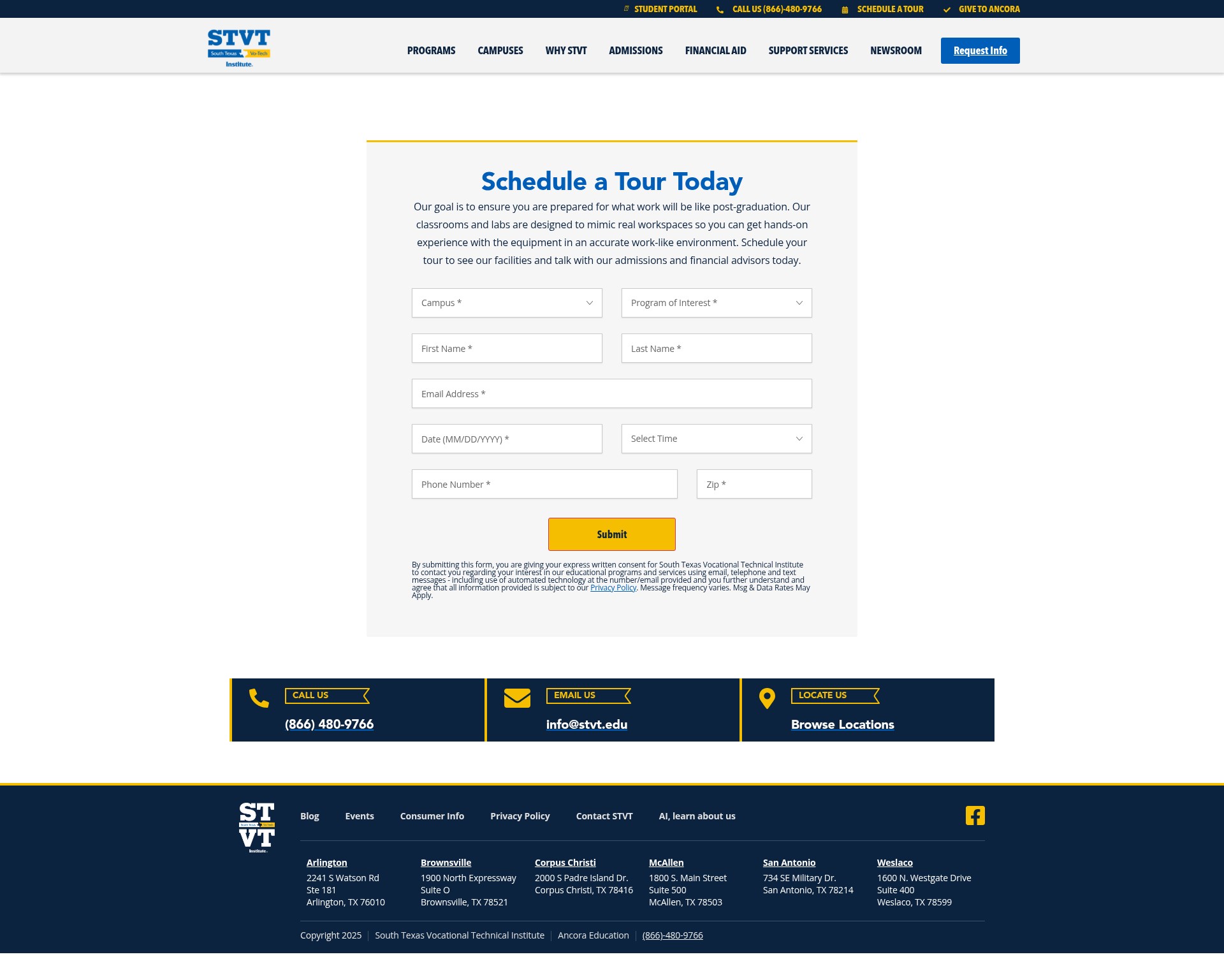 Landing Page