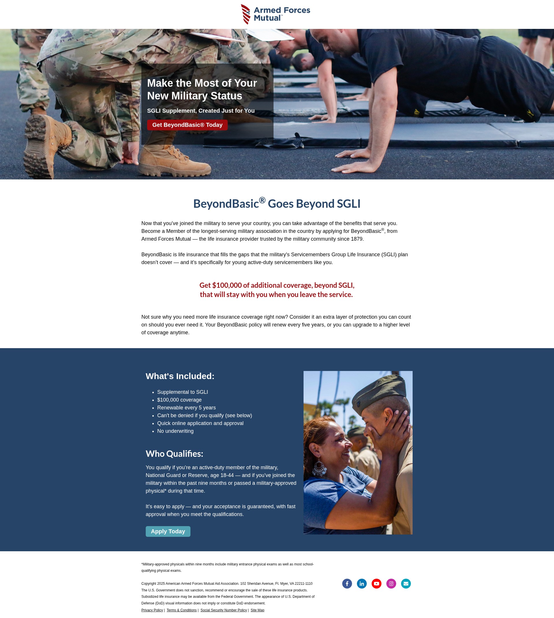 Landing Page