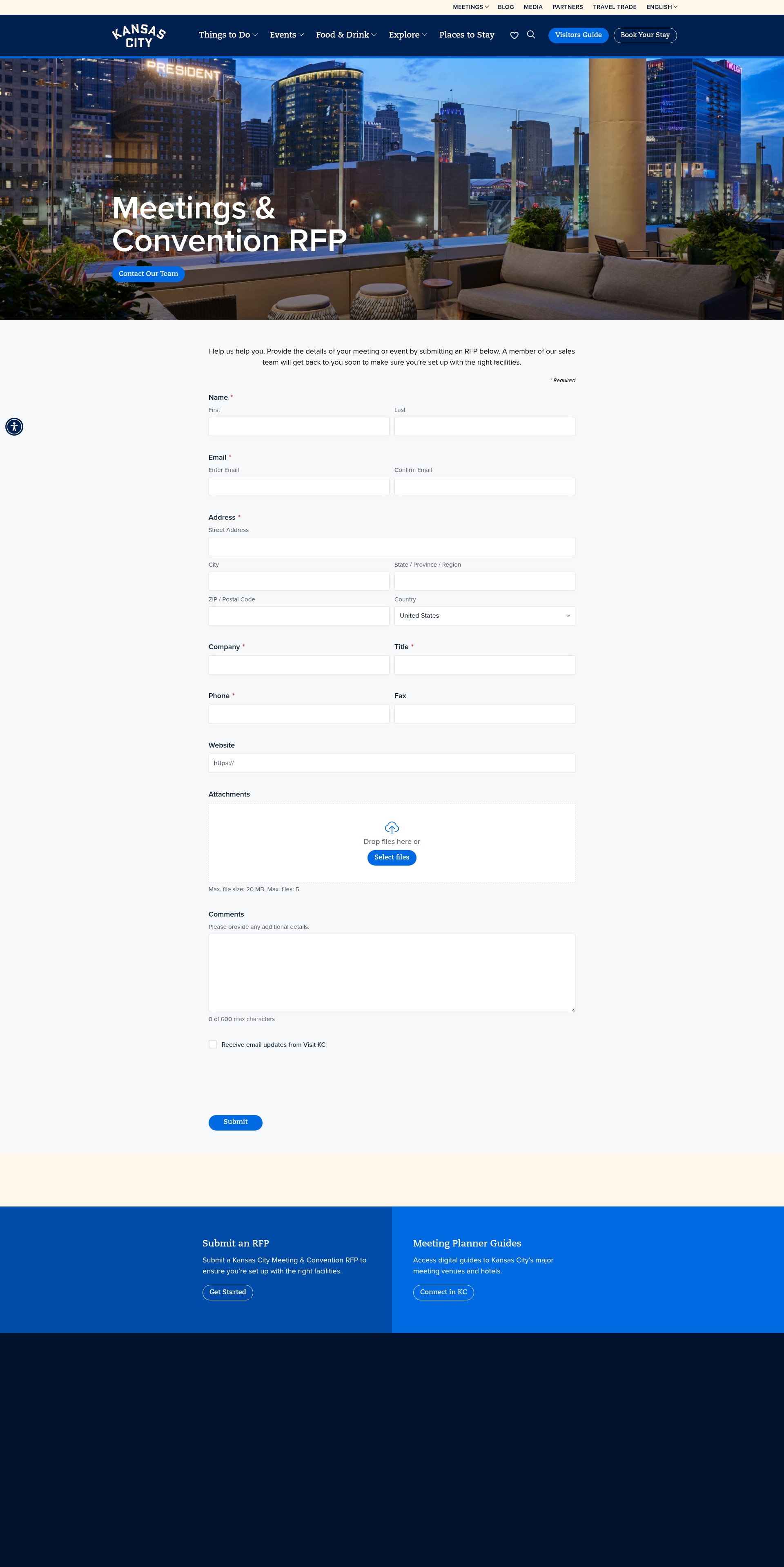 Landing Page