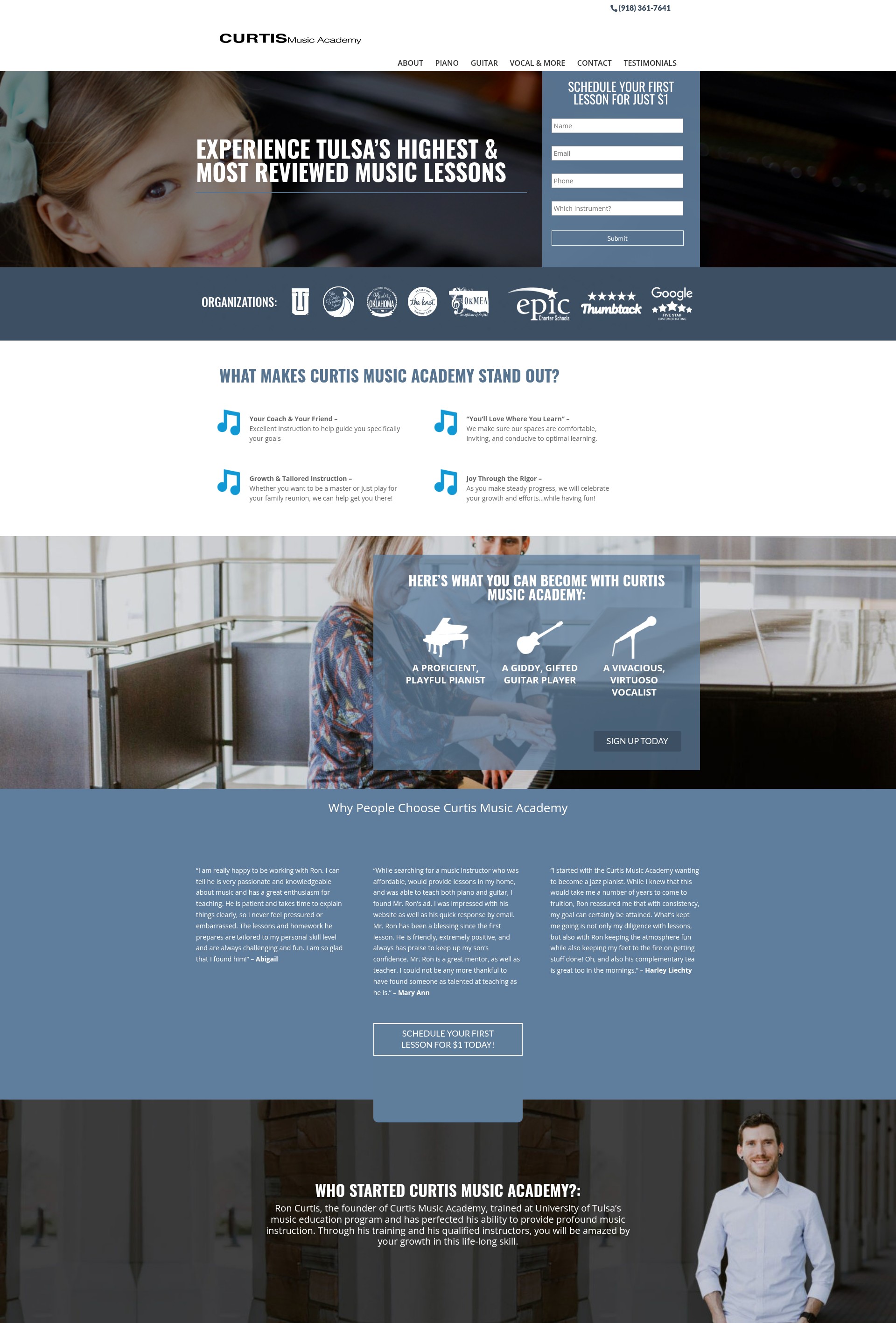 Landing Page