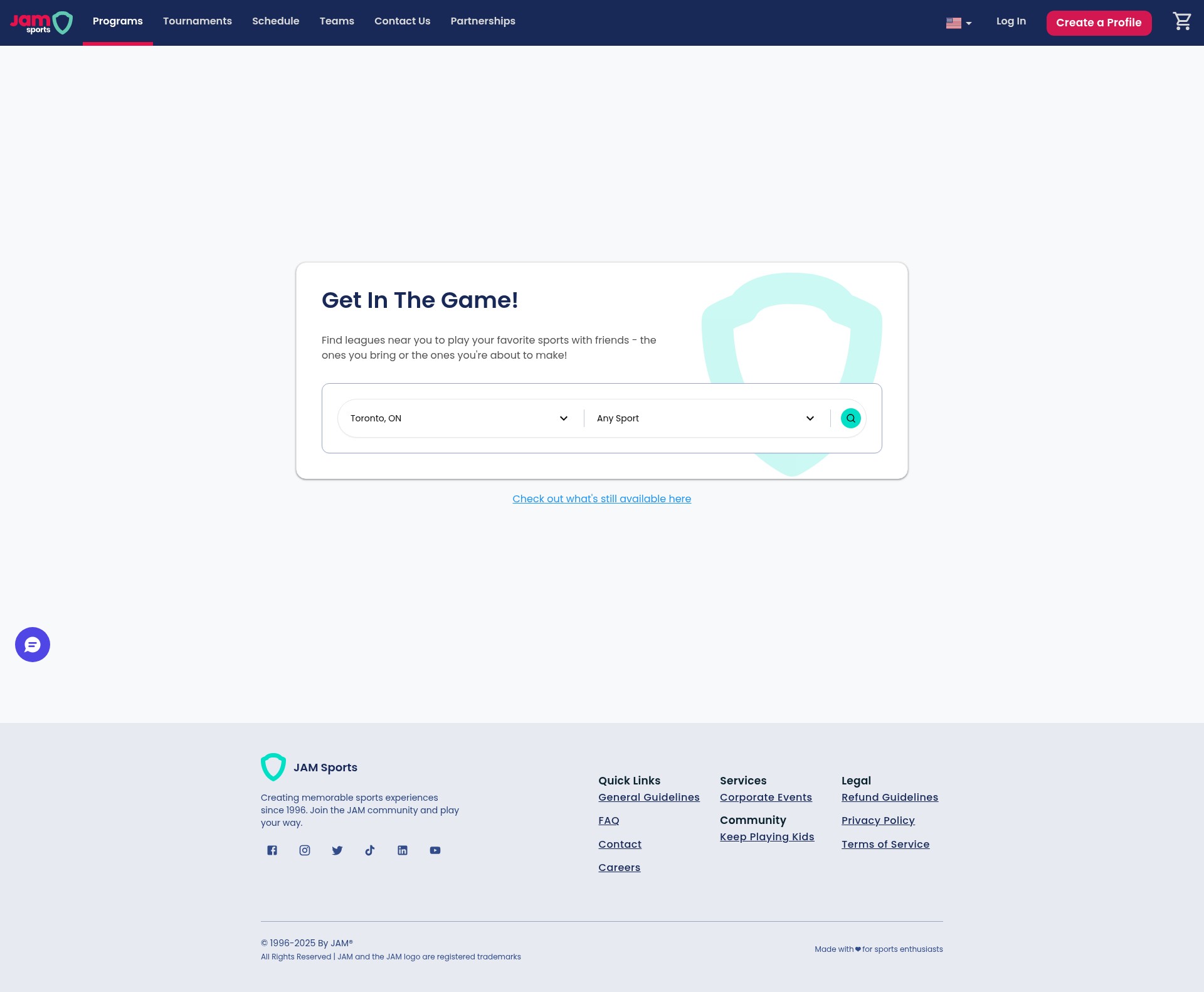 Landing Page