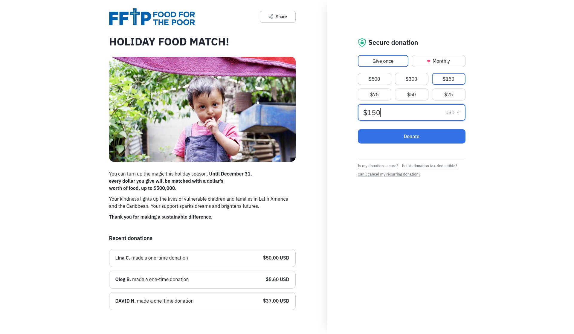 Landing Page