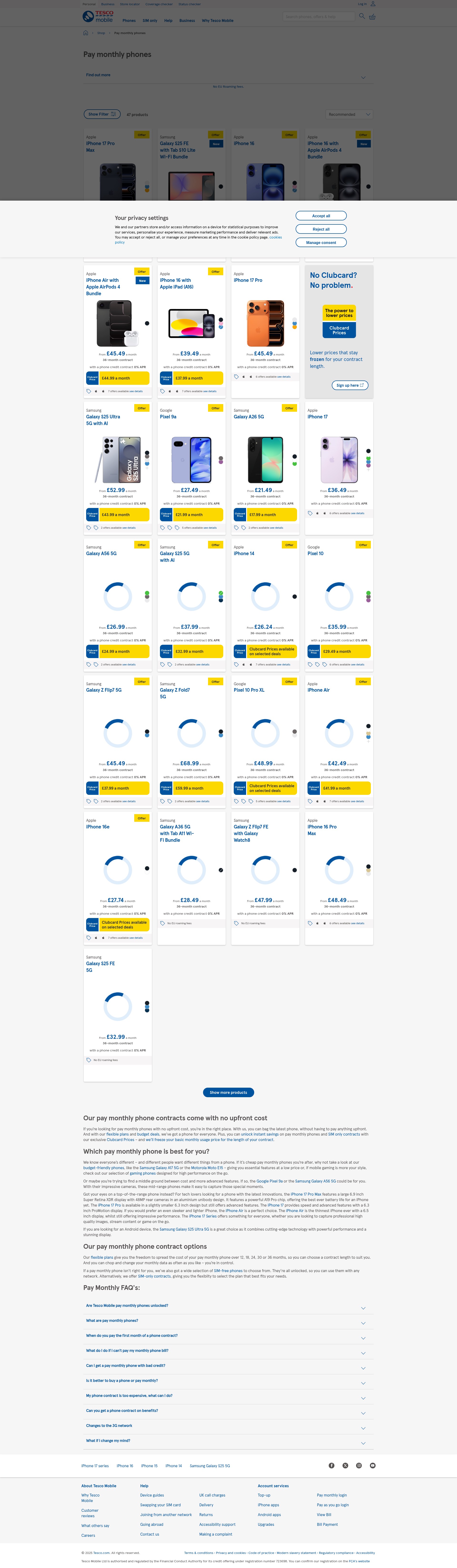Landing Page