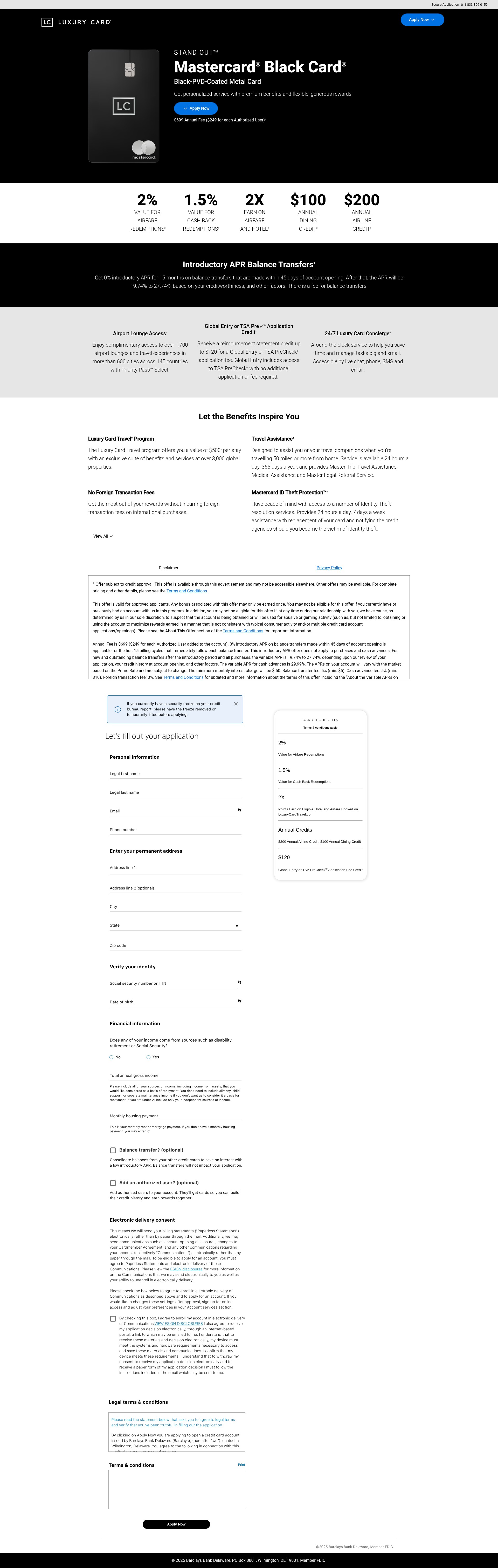 Landing Page