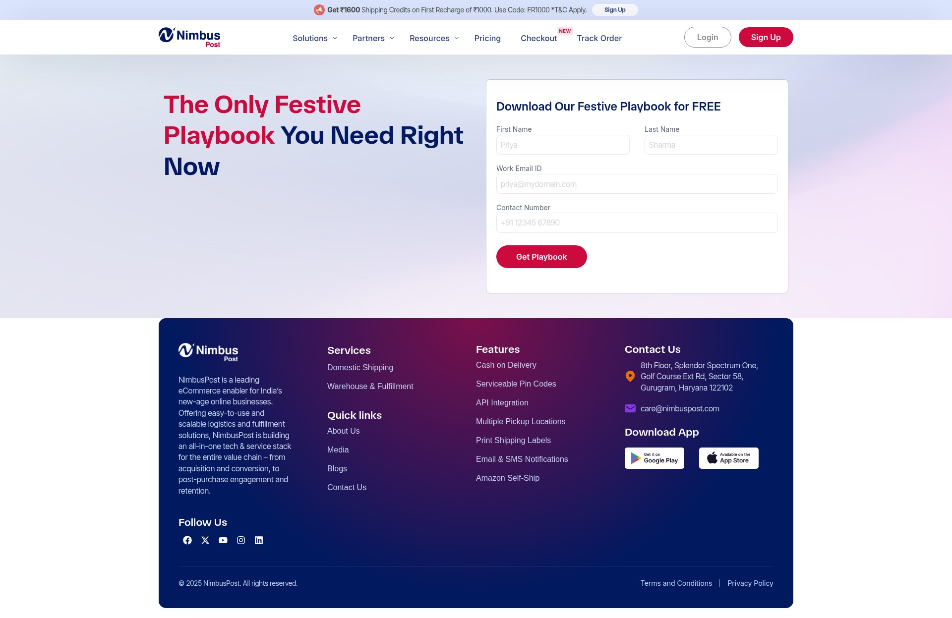 Landing Page