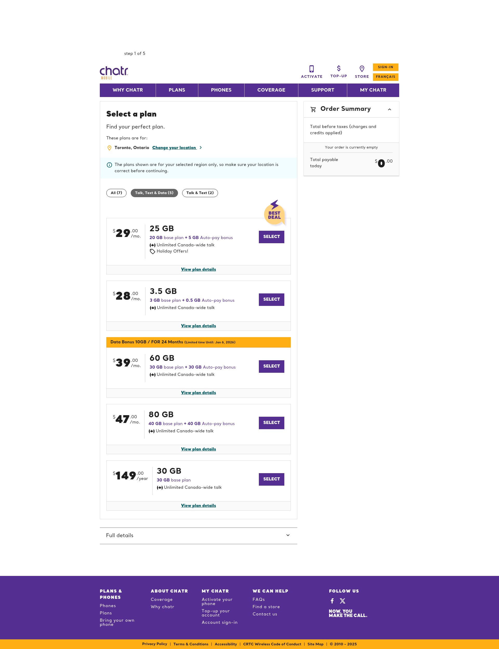 Landing Page