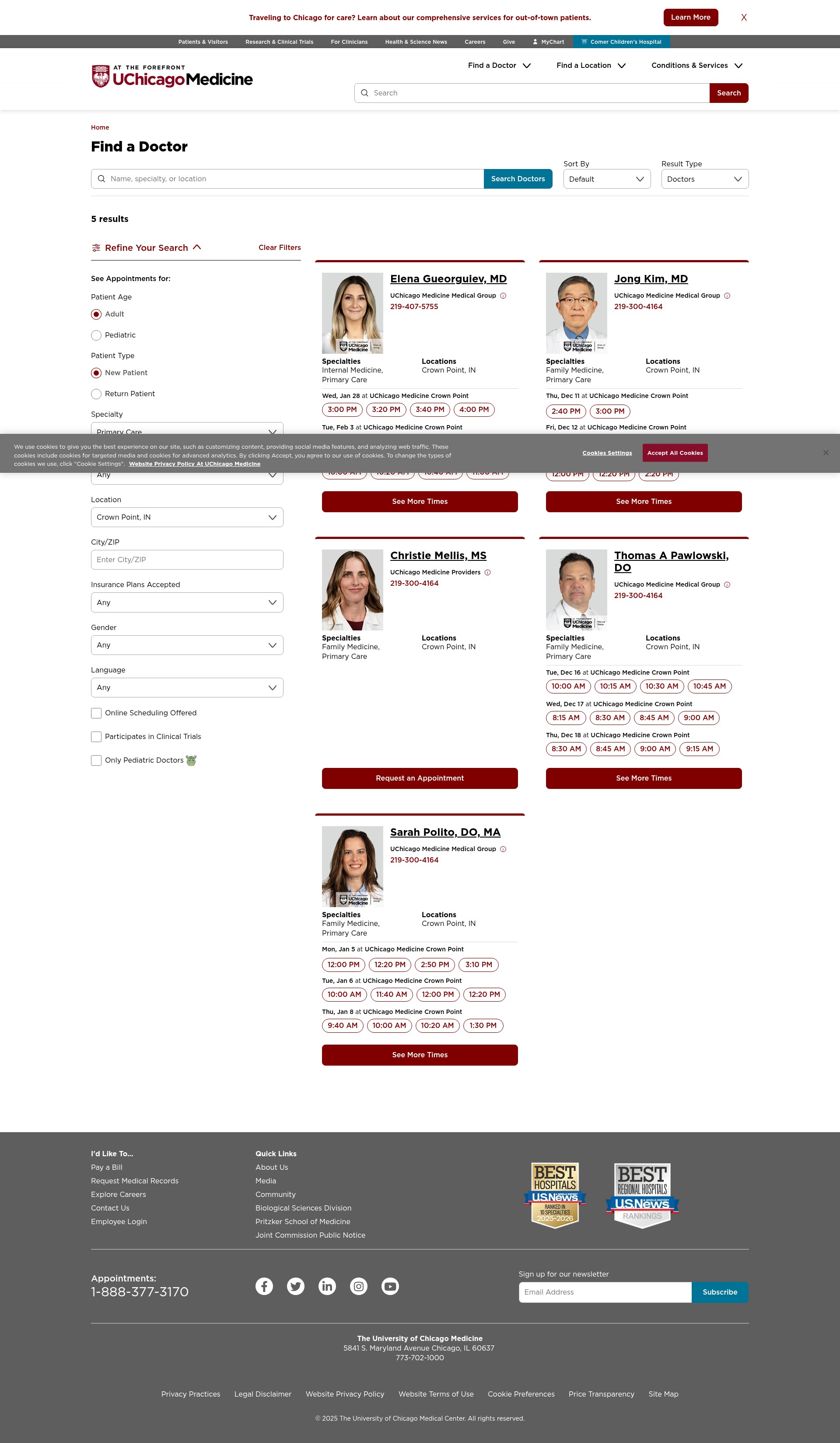 Landing Page