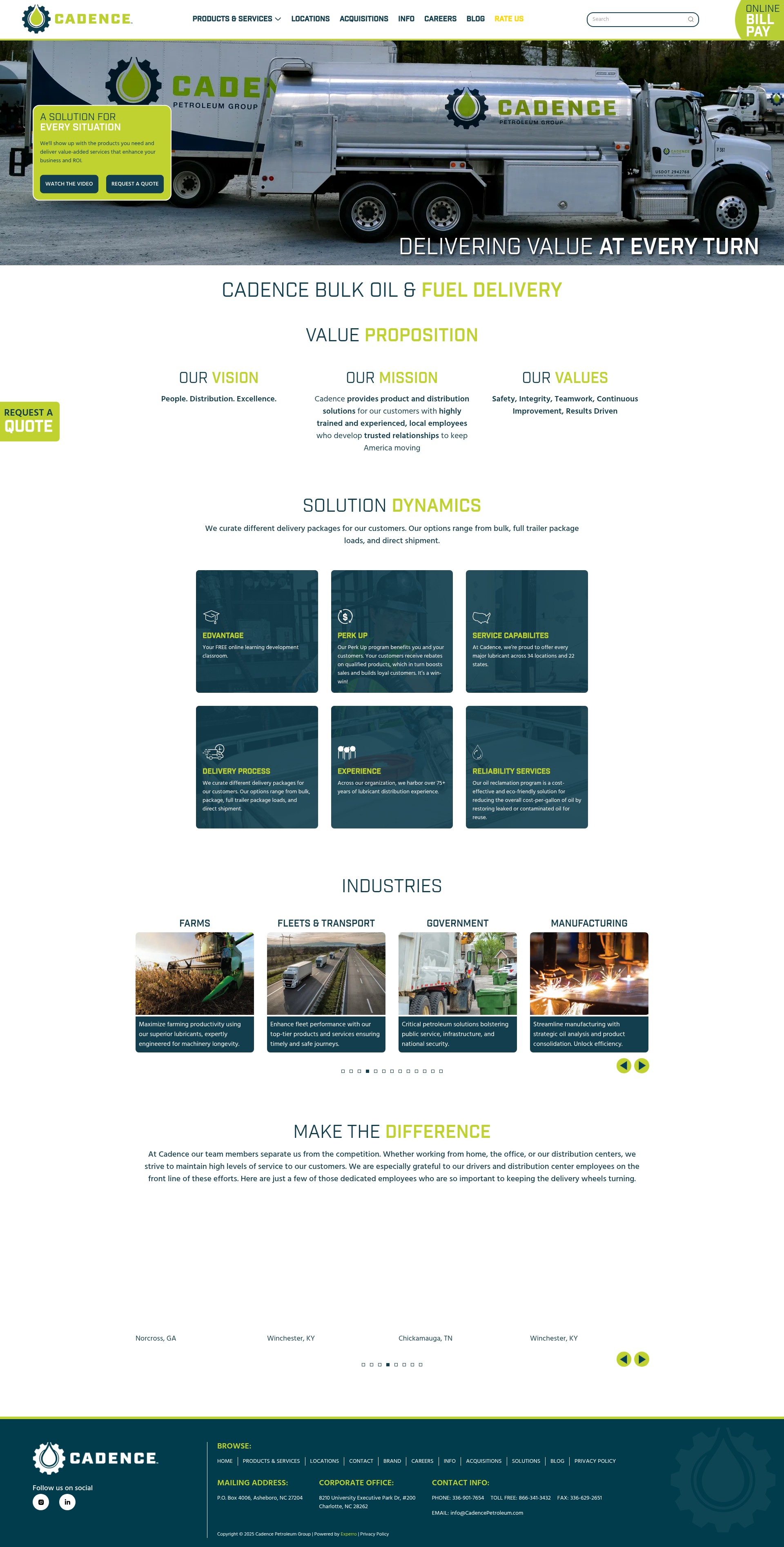 Landing Page