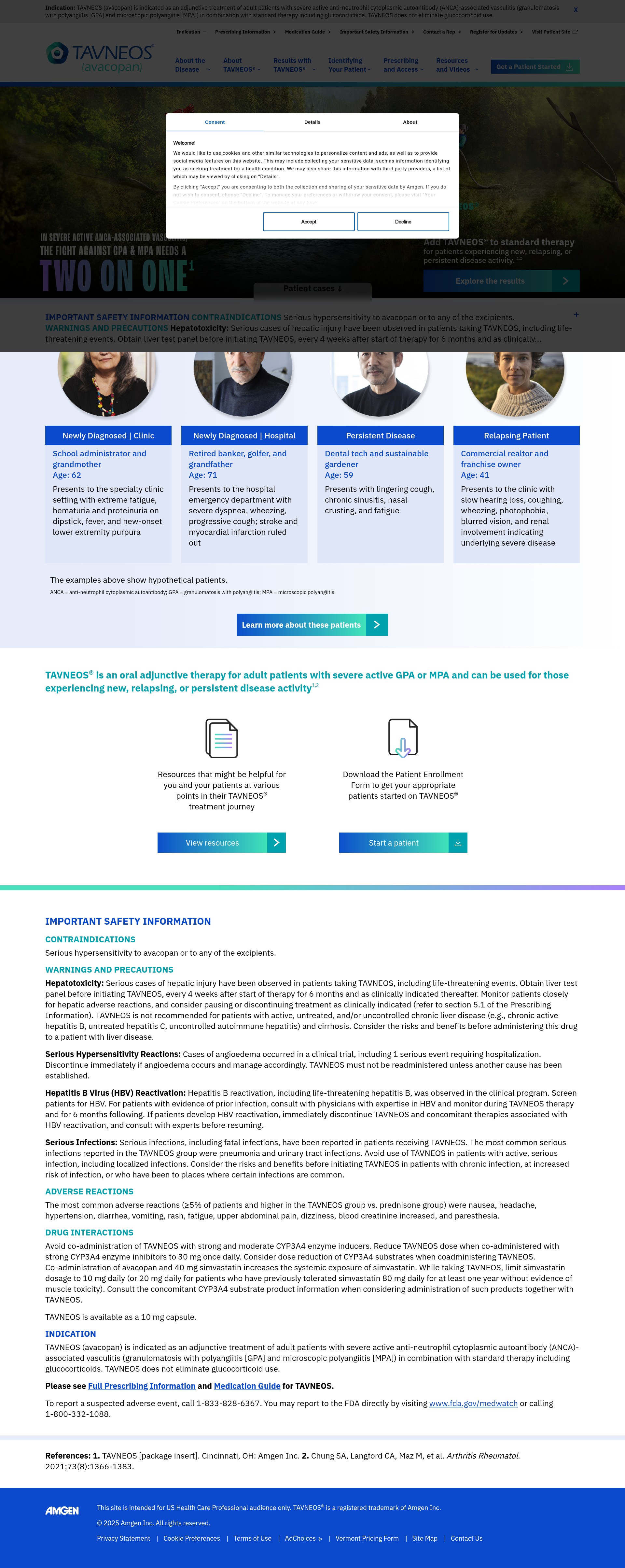 Landing Page