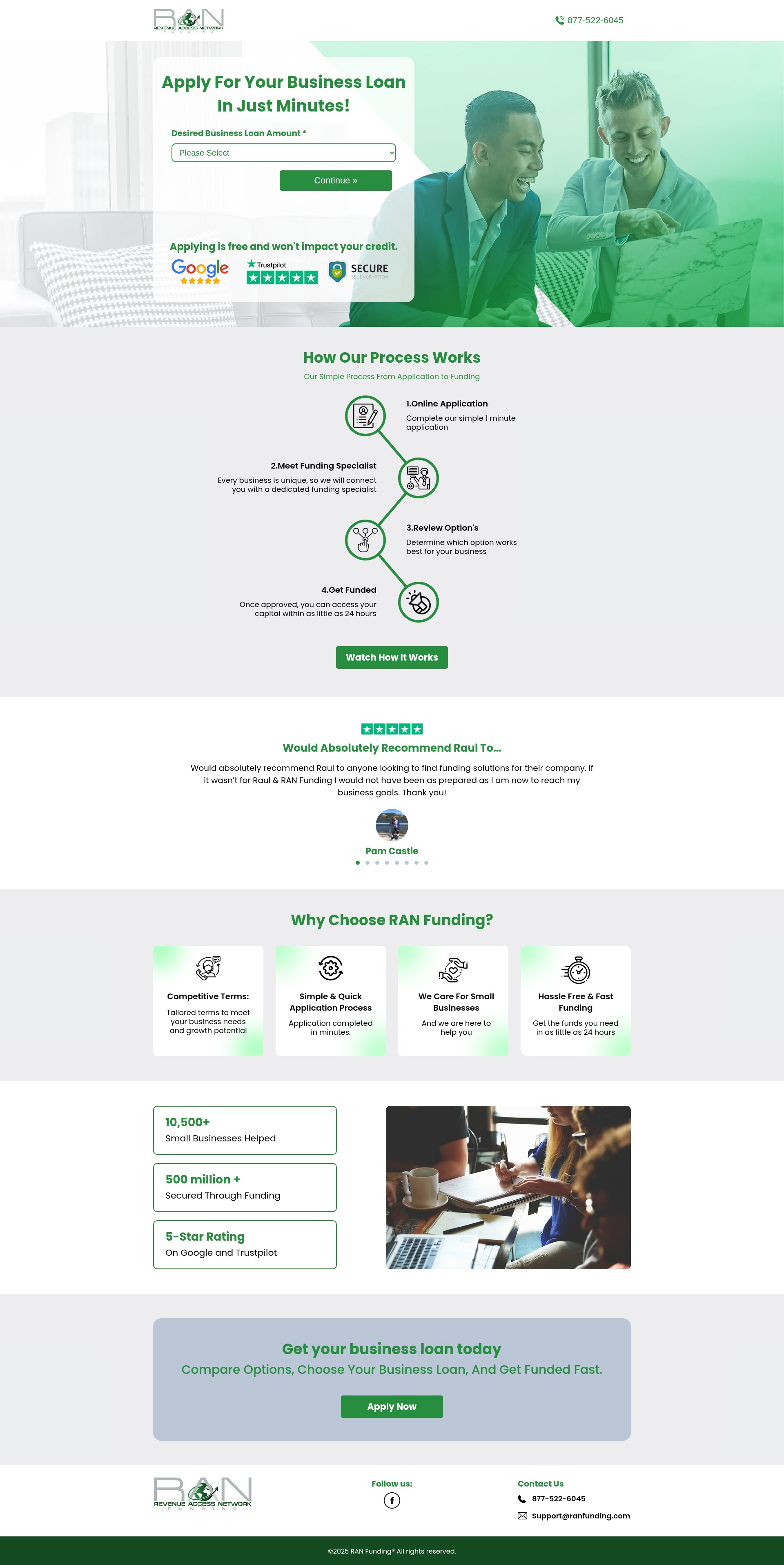Landing Page