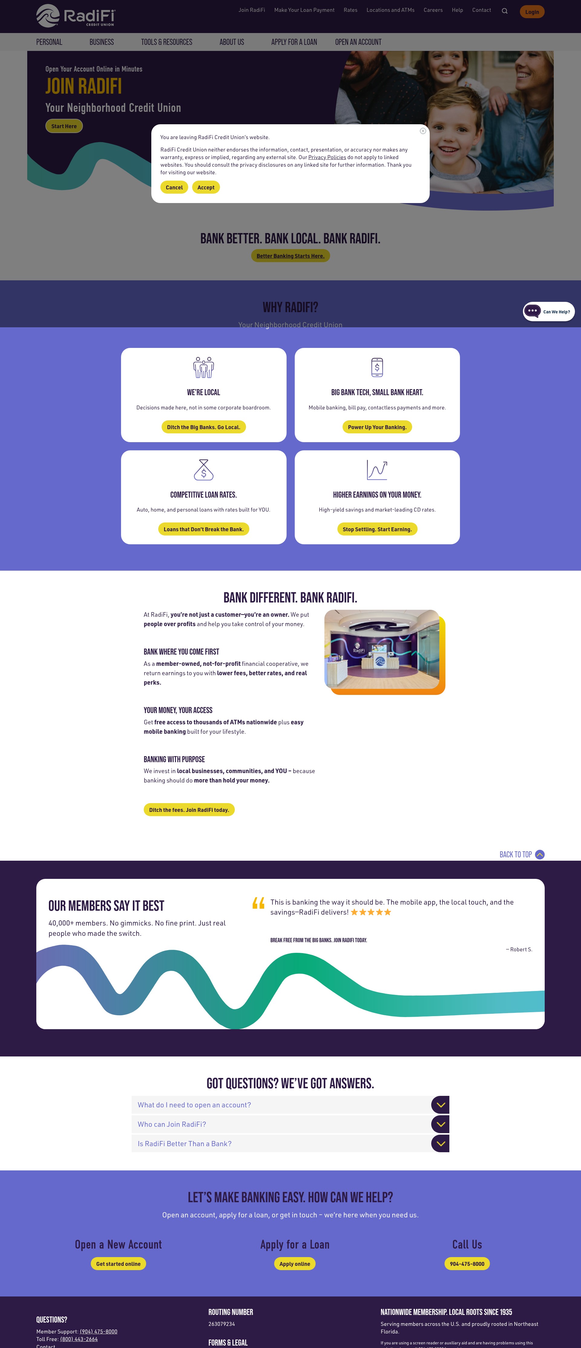Landing Page