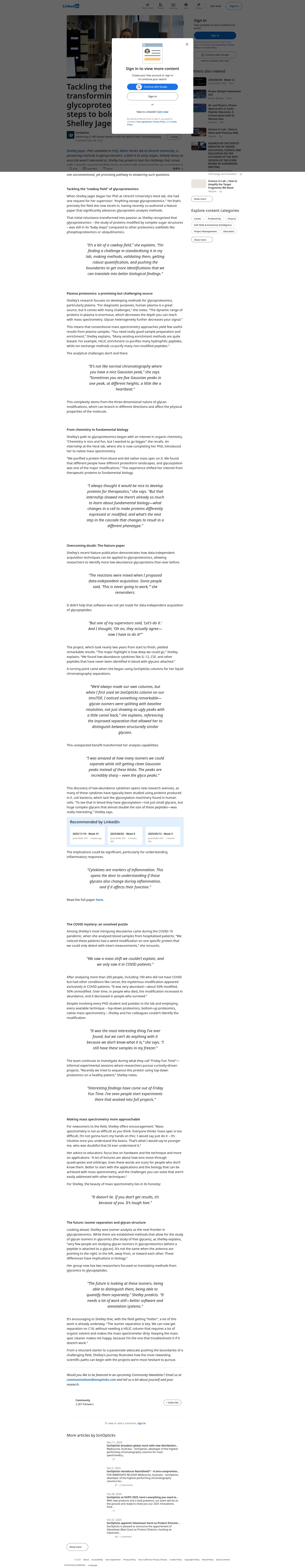 Landing Page