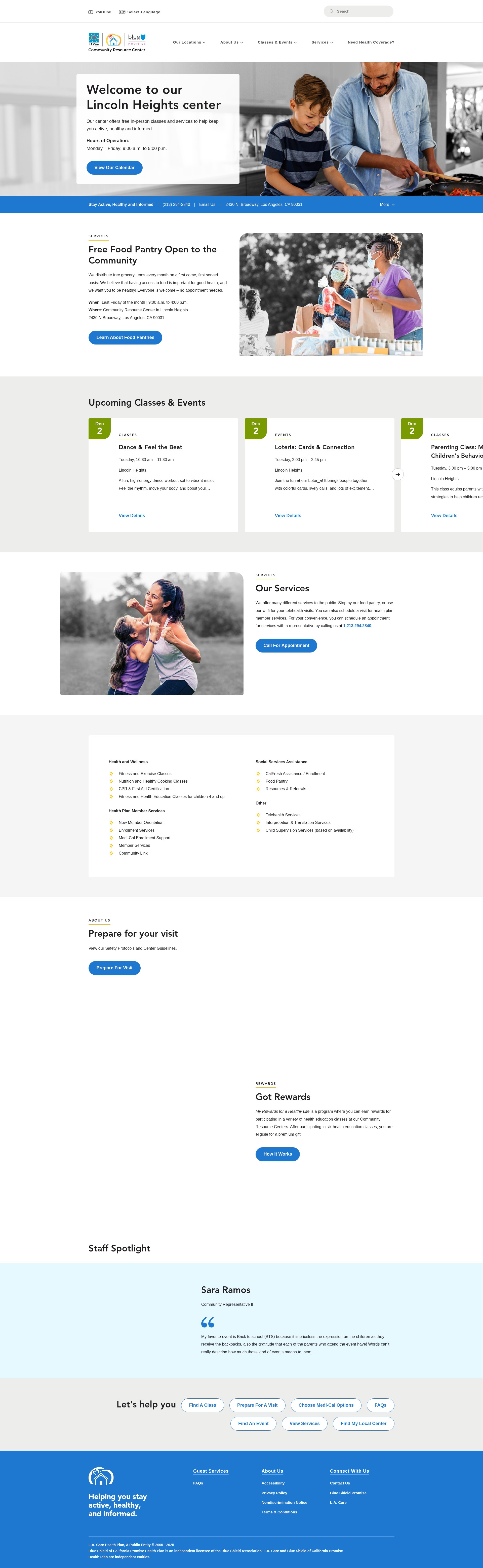 Landing Page