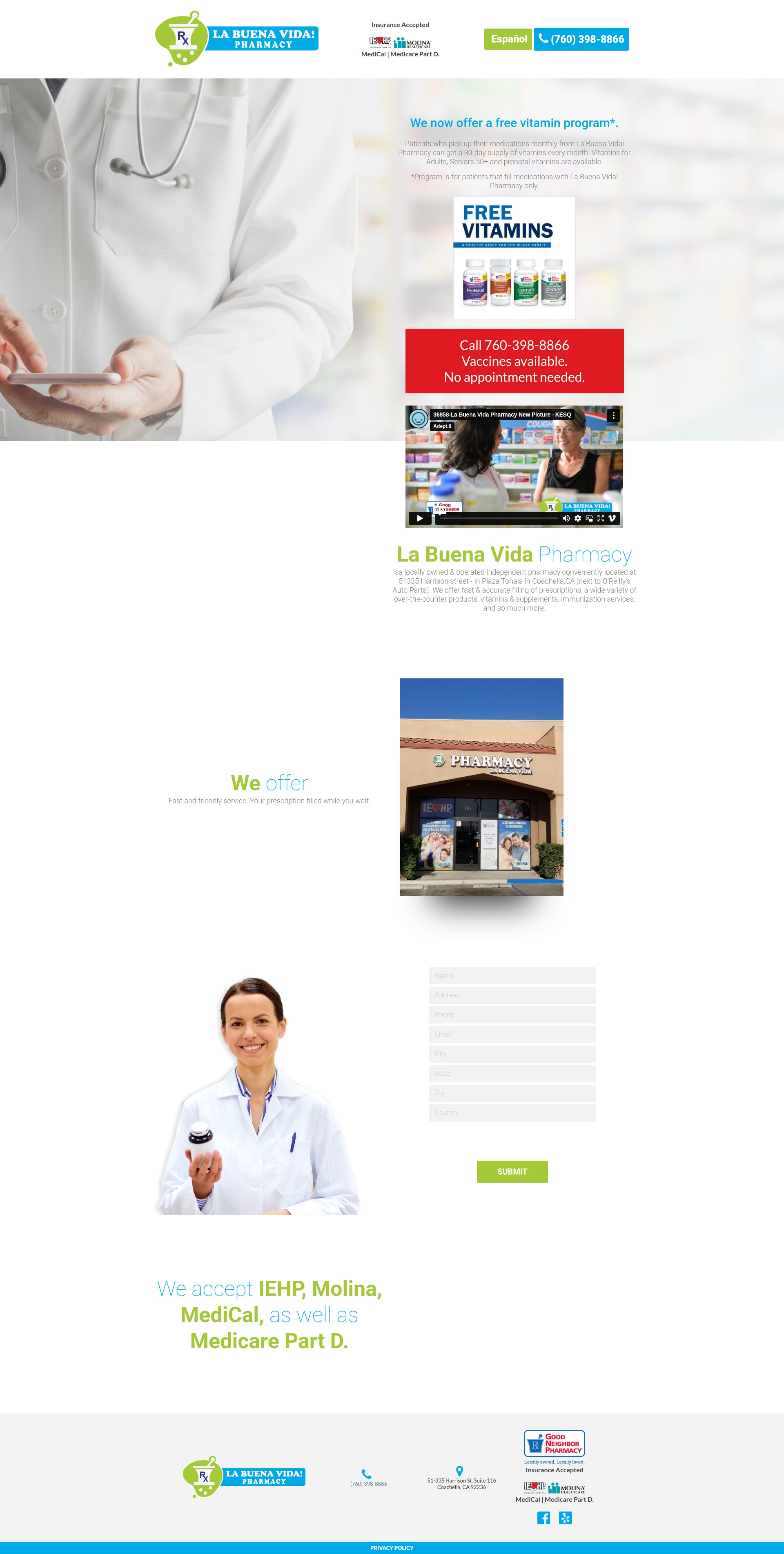 Landing Page