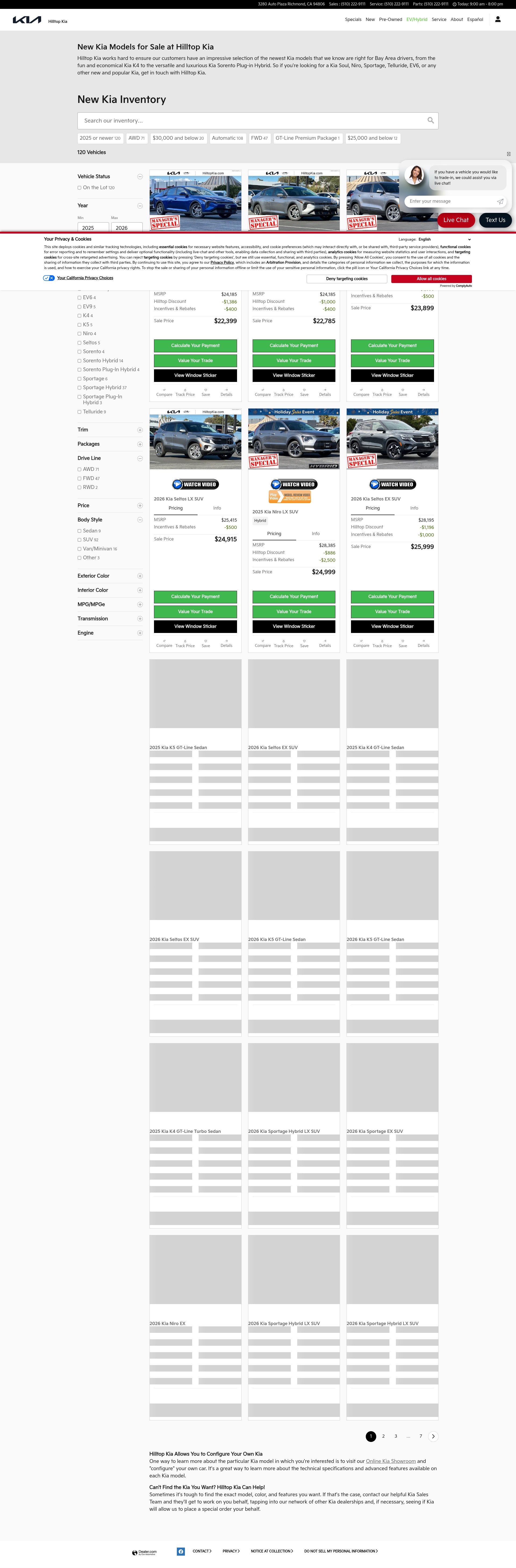 Landing Page