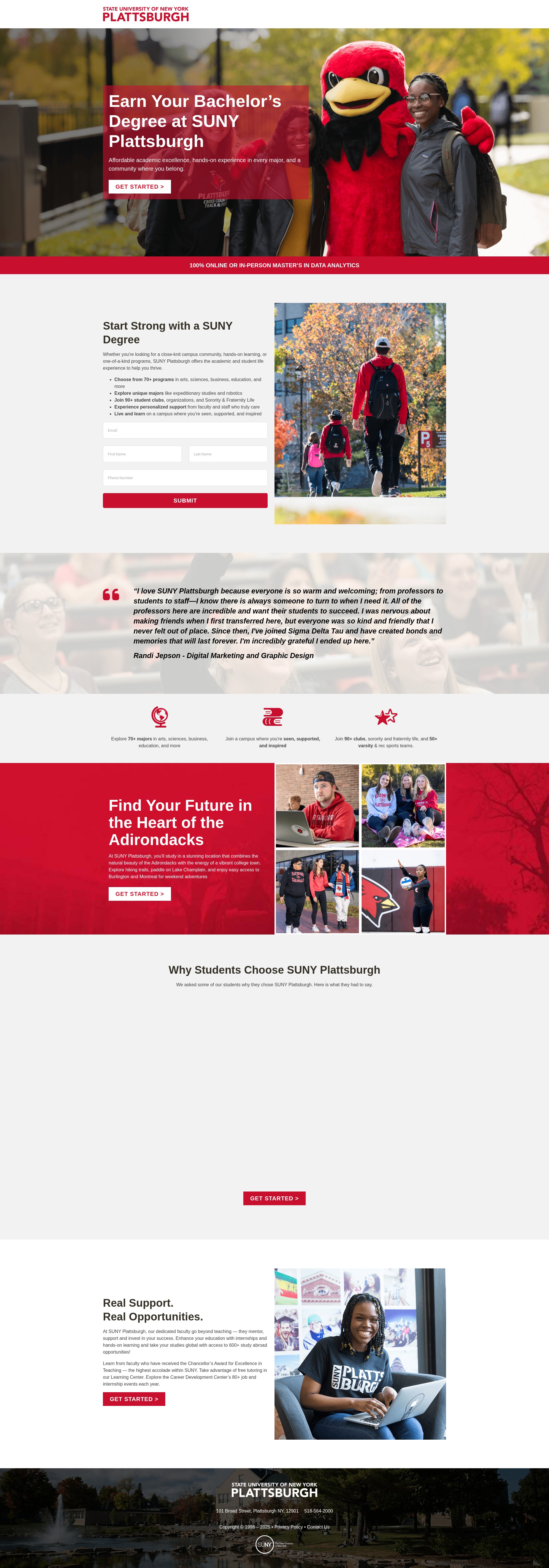 Landing Page