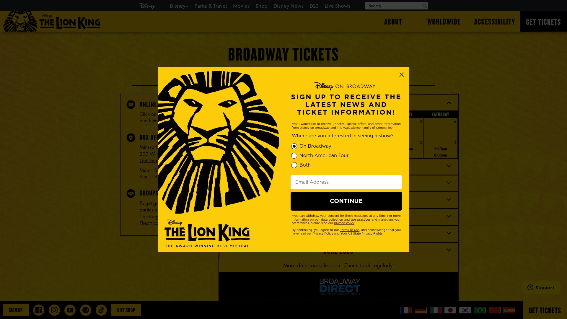 Landing Page