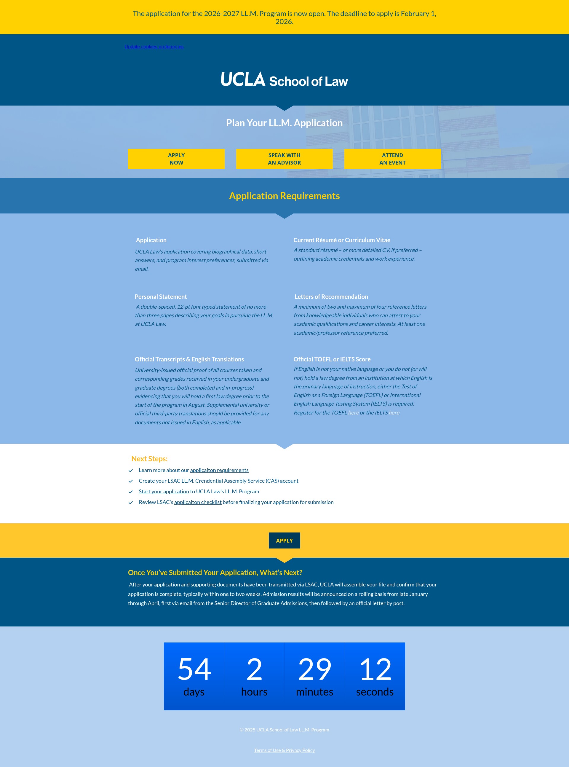 Landing Page