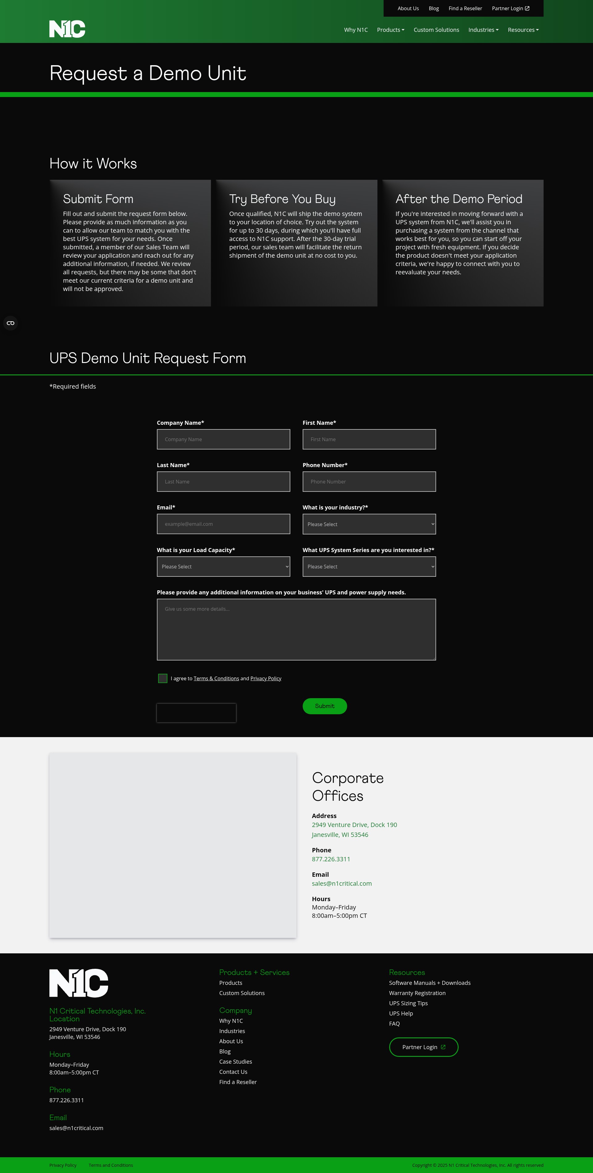 Landing Page