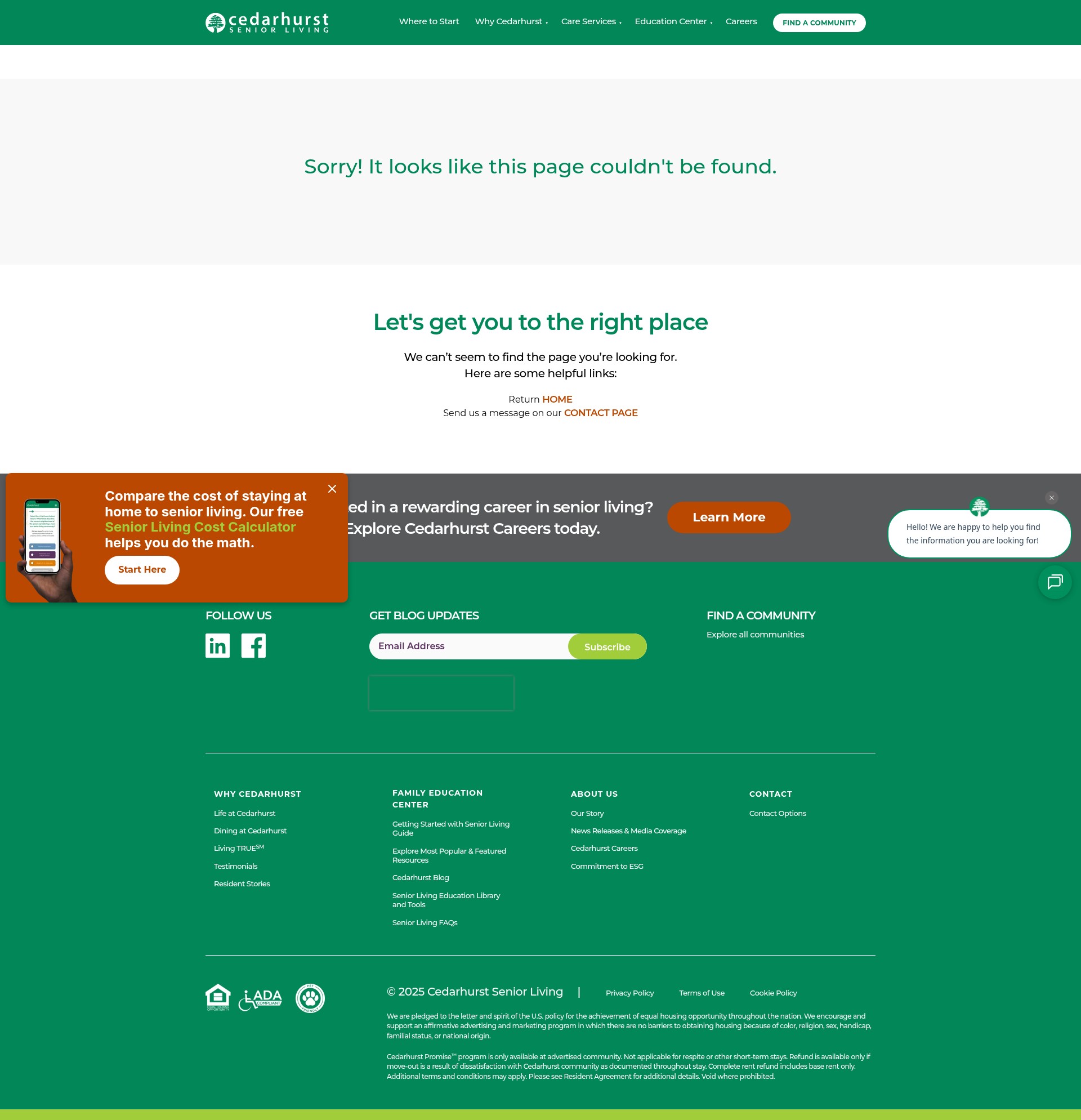 Landing Page