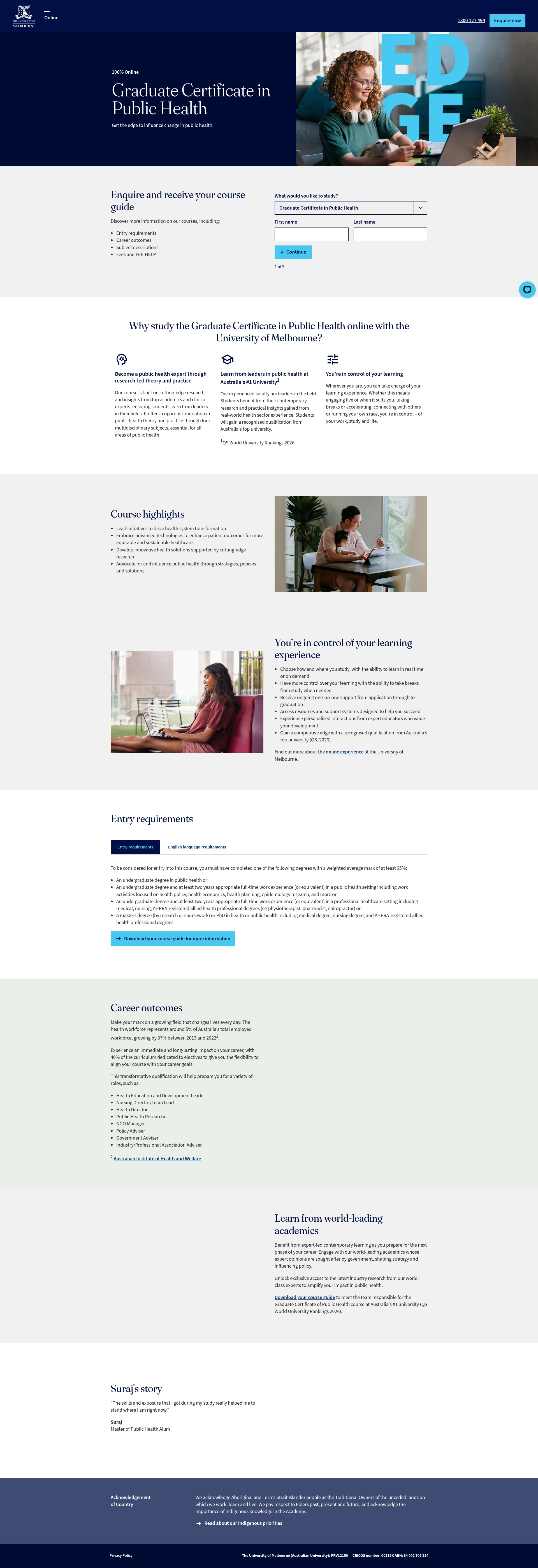 Landing Page
