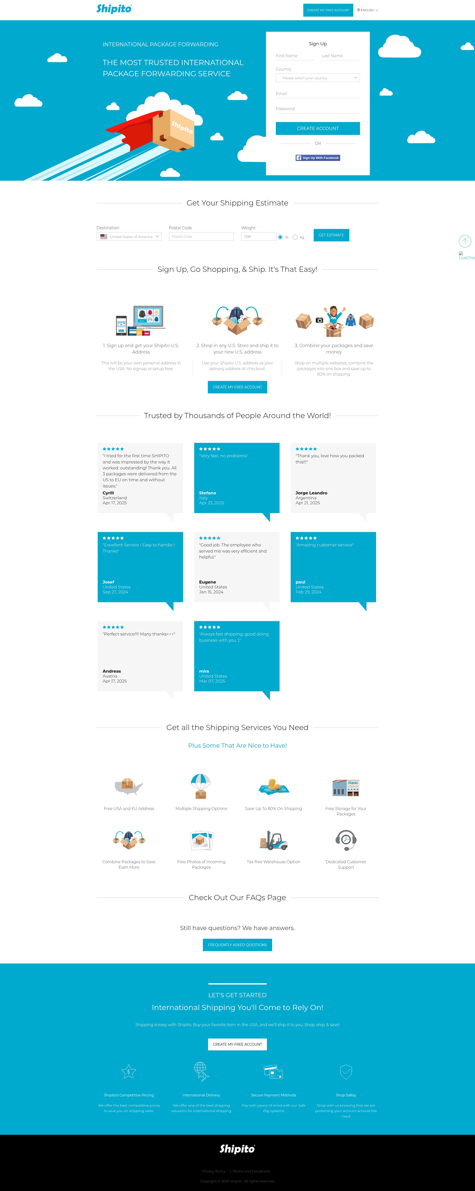 Landing Page