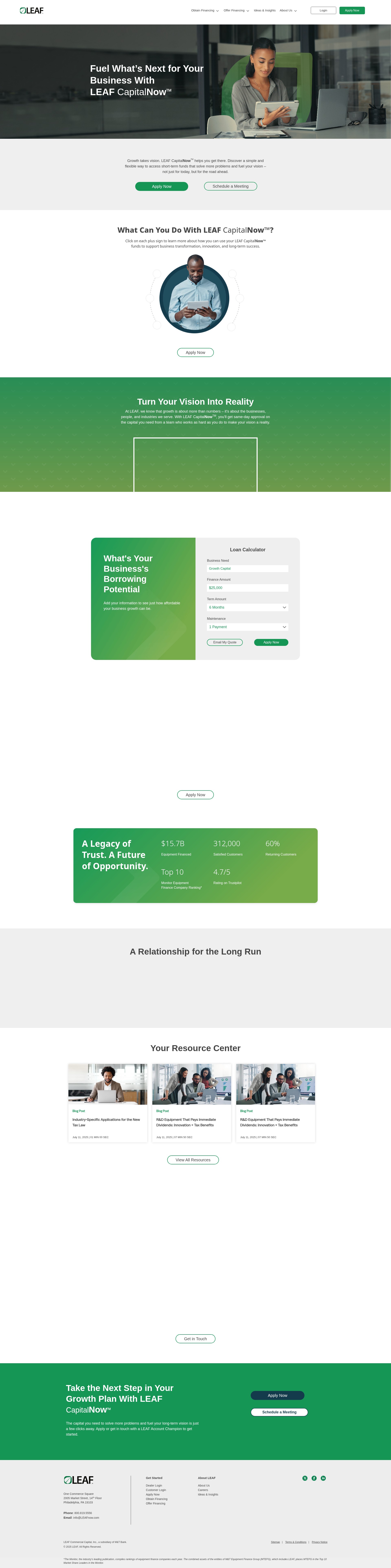Landing Page
