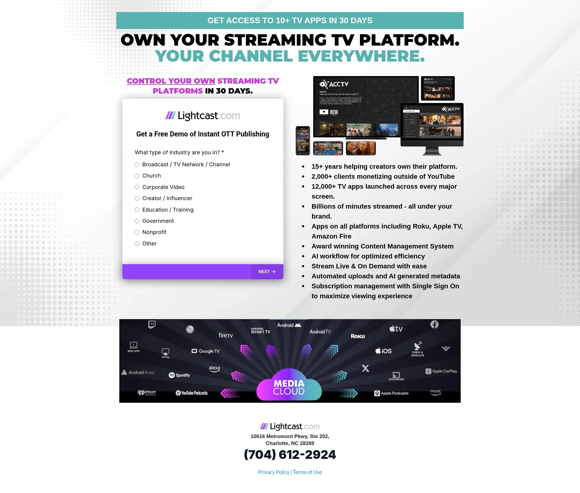 Landing Page