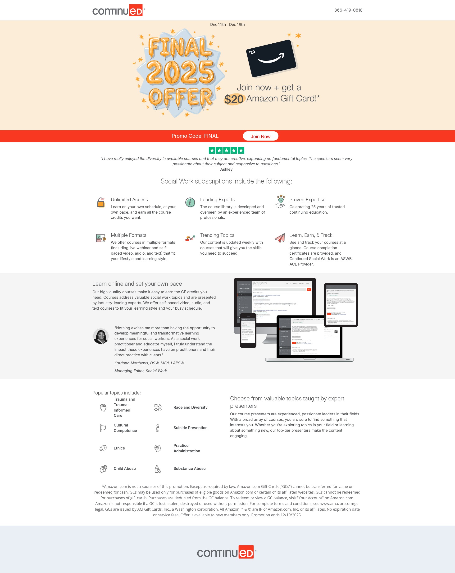 Landing Page