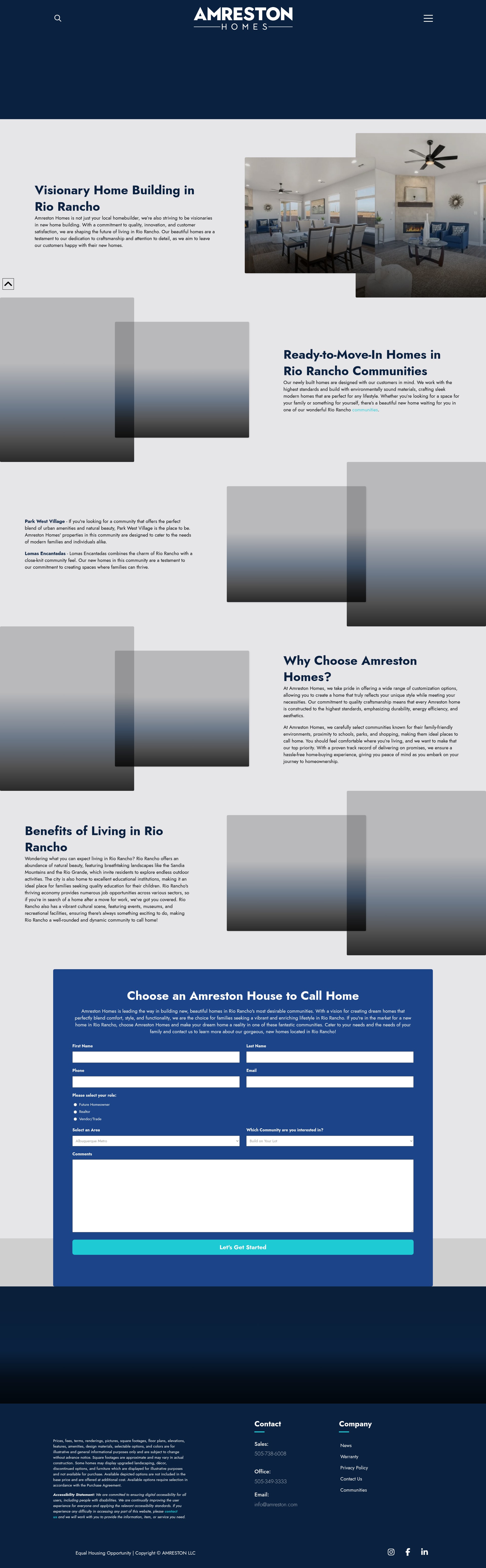 Landing Page