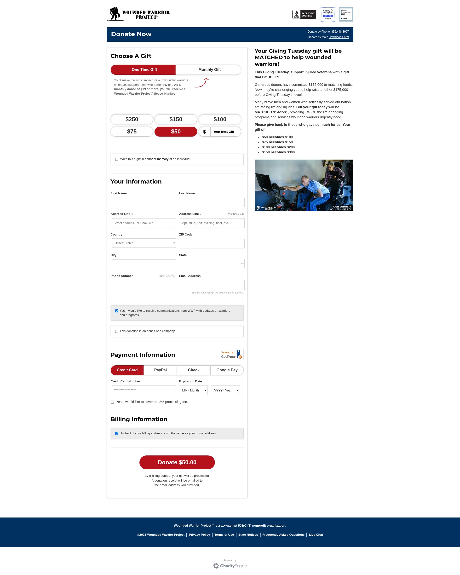 Landing Page