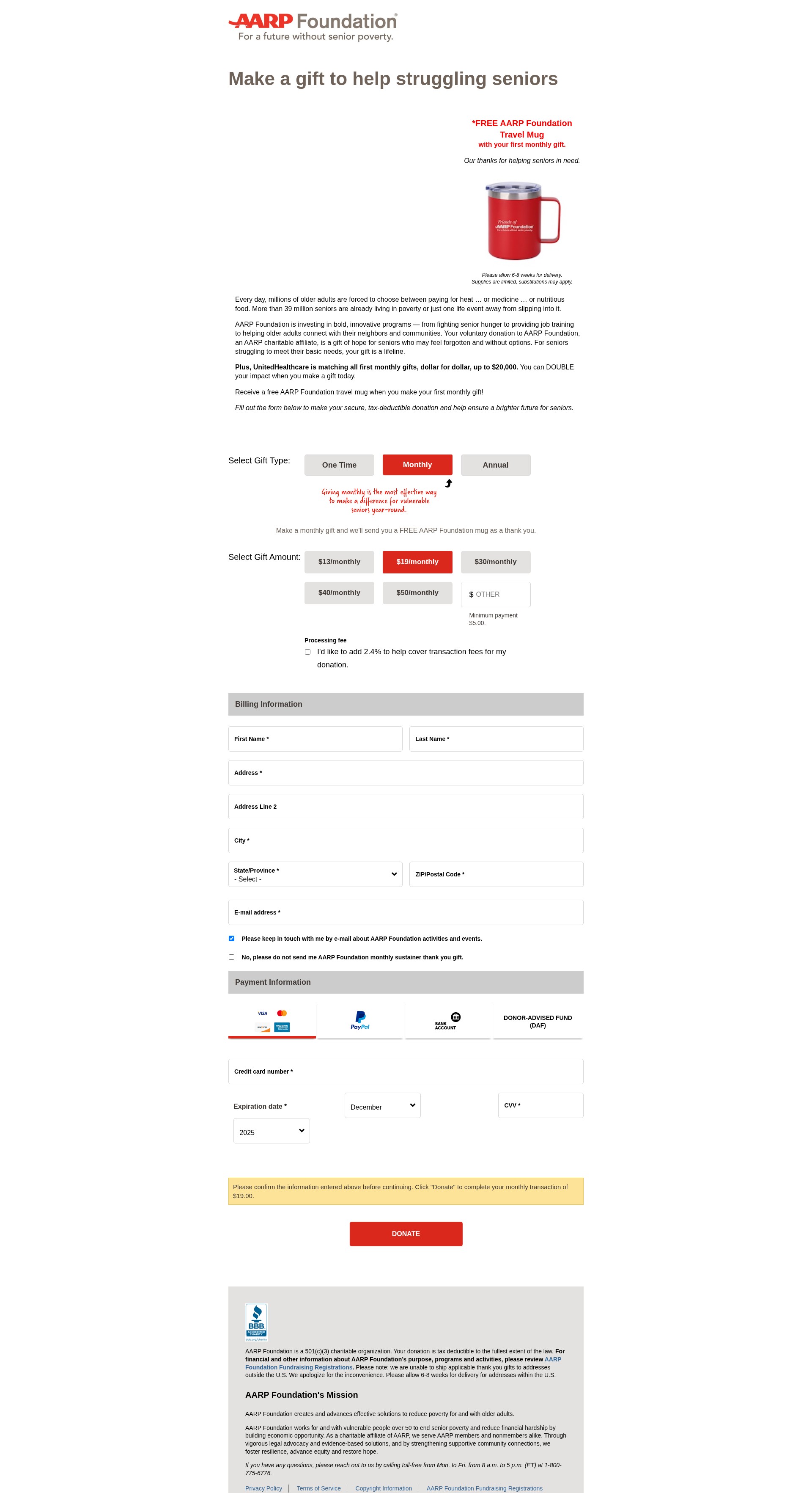 Landing Page