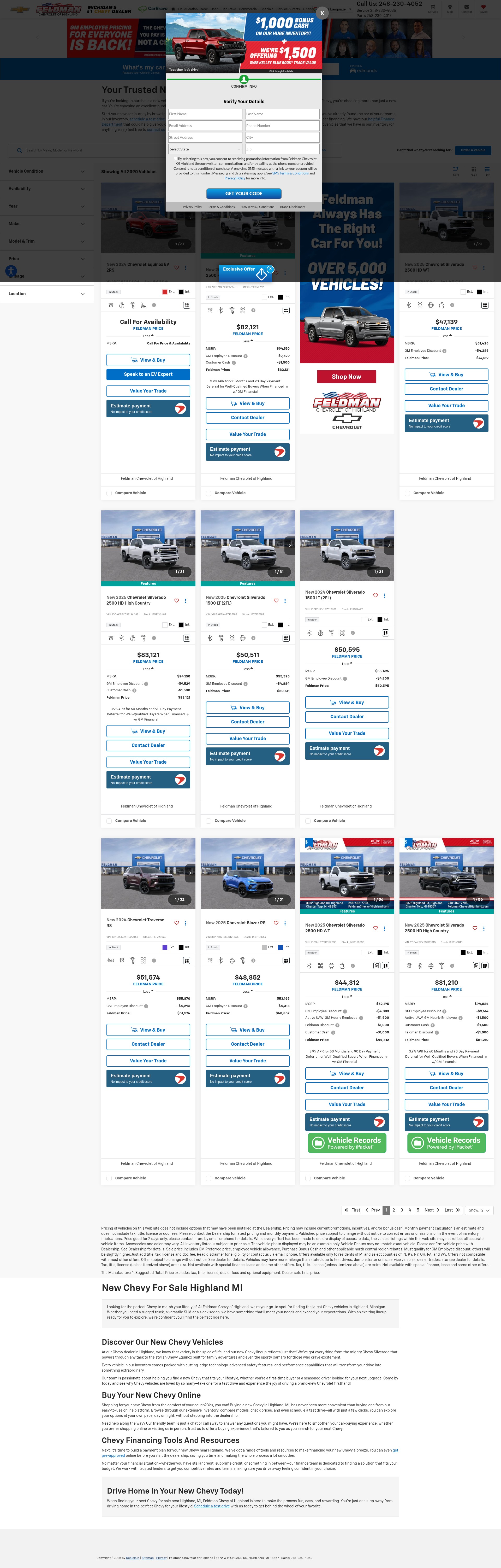 Landing Page
