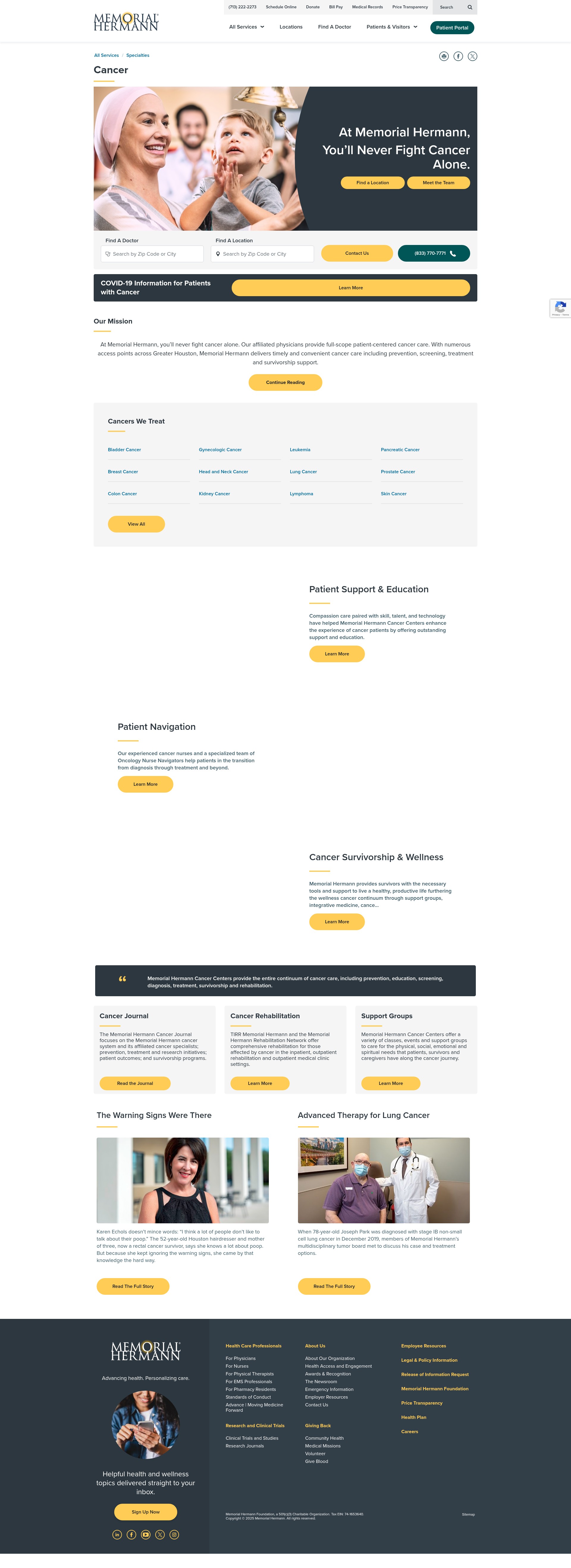 Landing Page