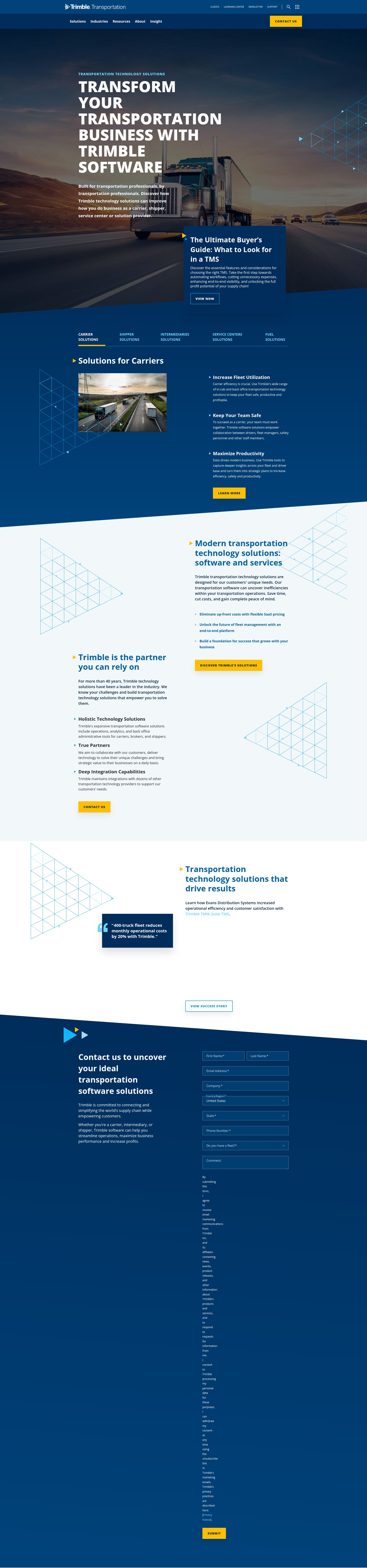 Landing Page