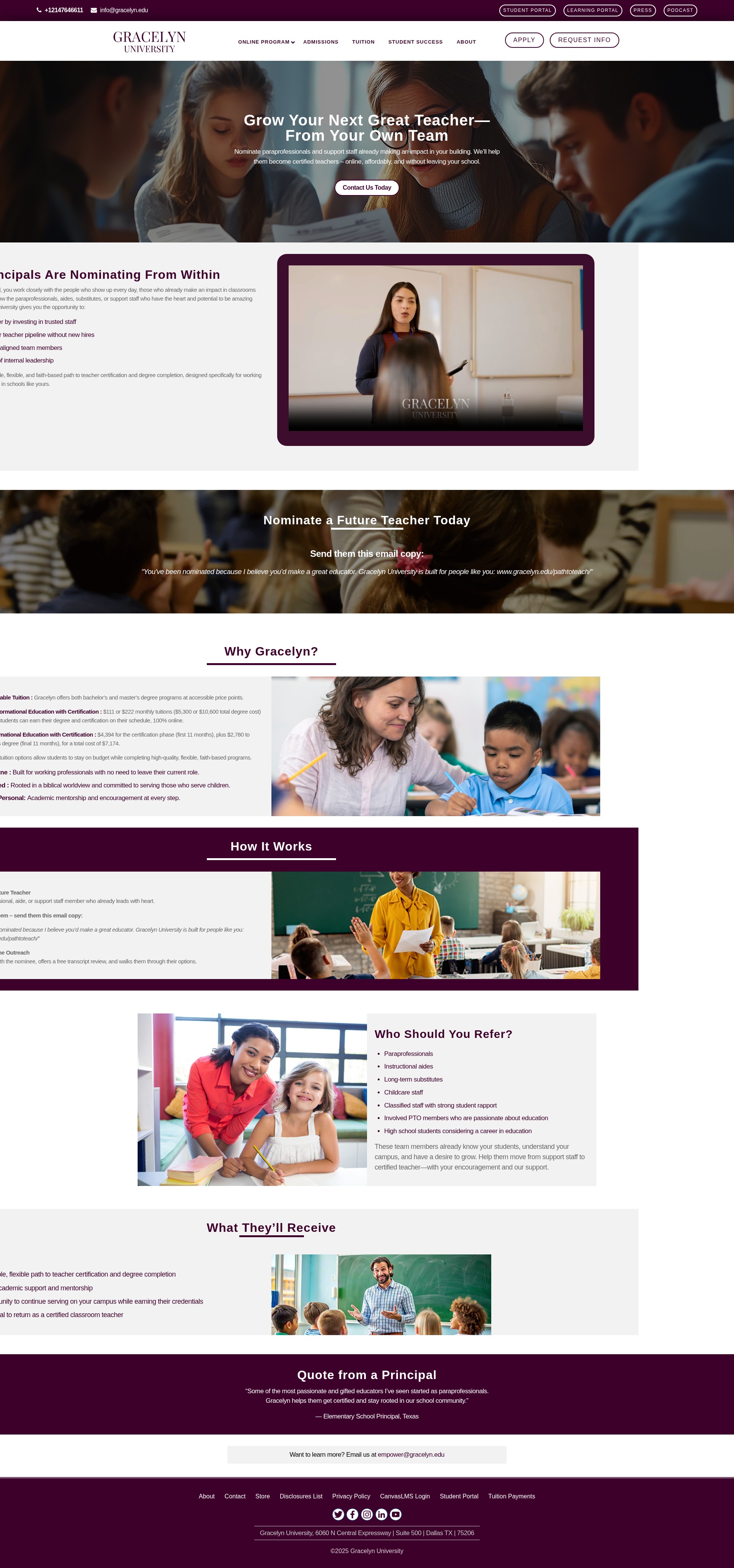 Landing Page