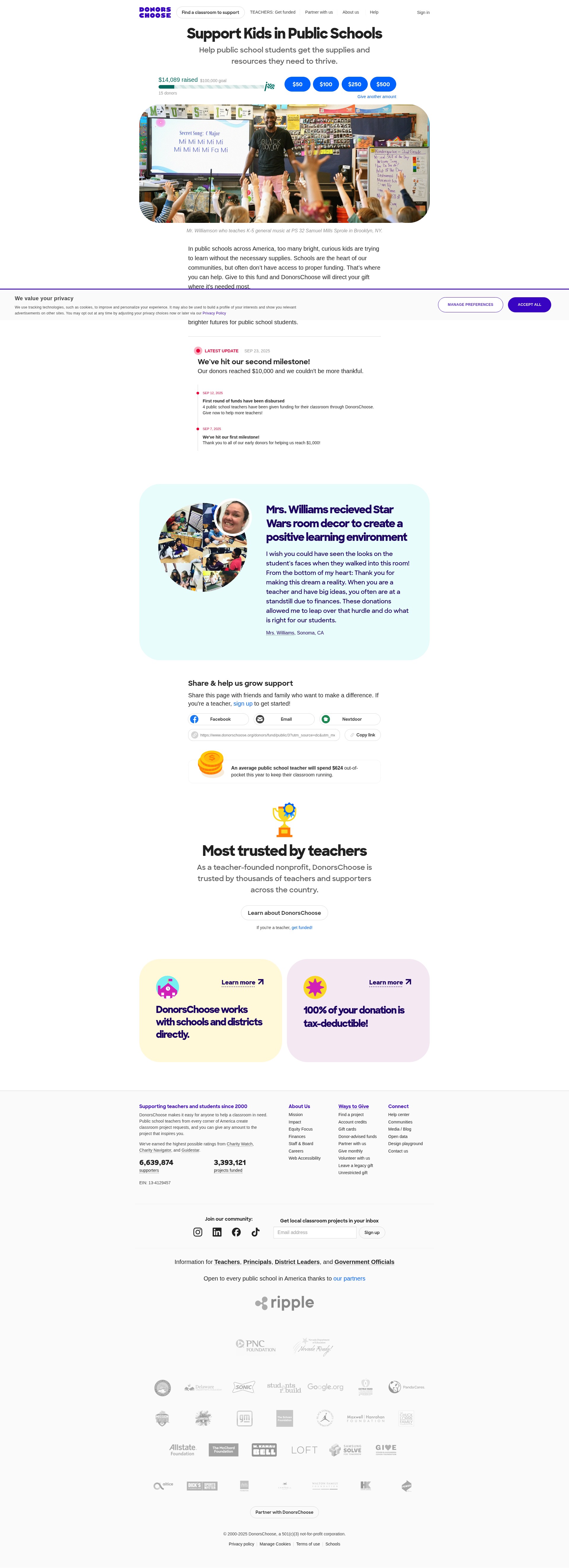 Landing Page
