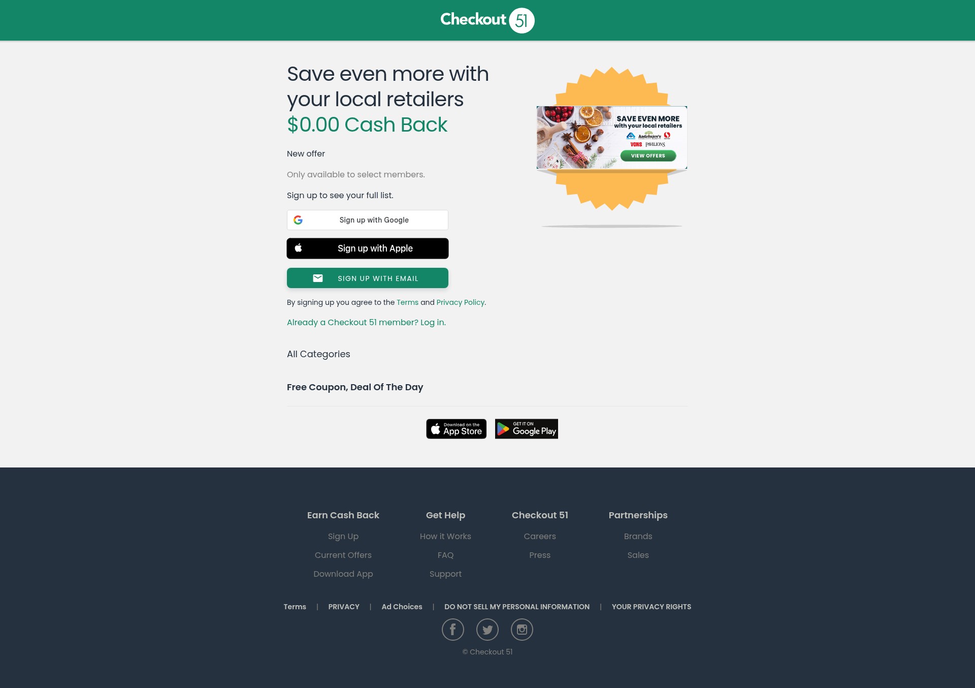 Landing Page
