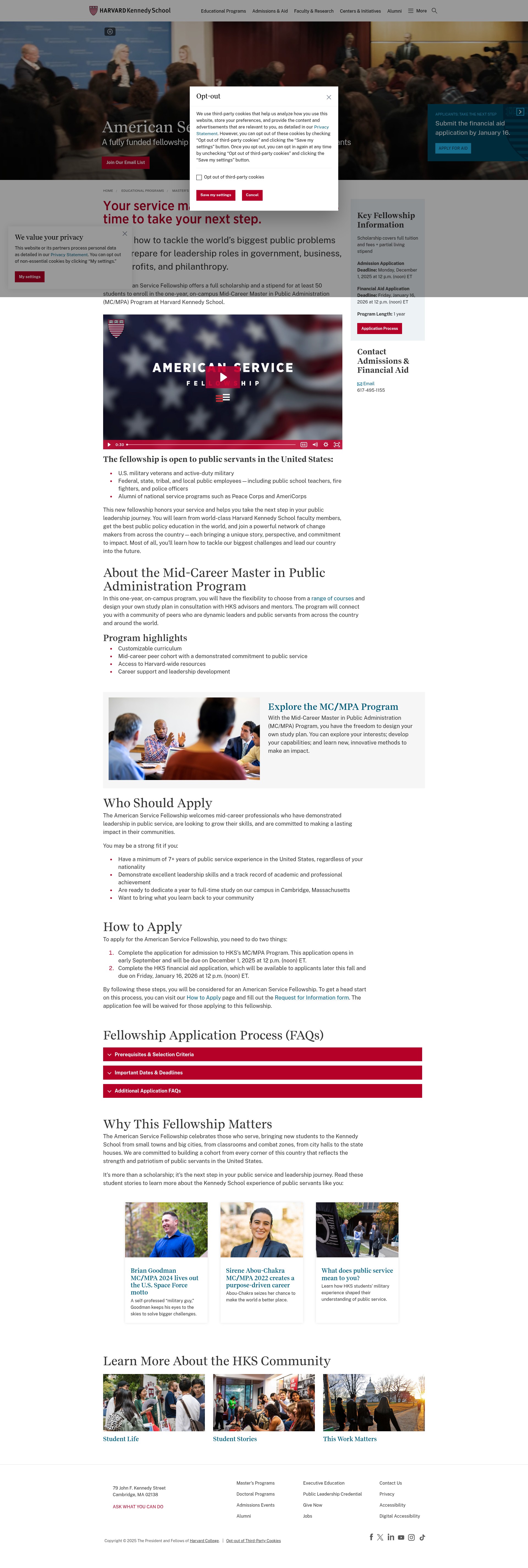 Landing Page
