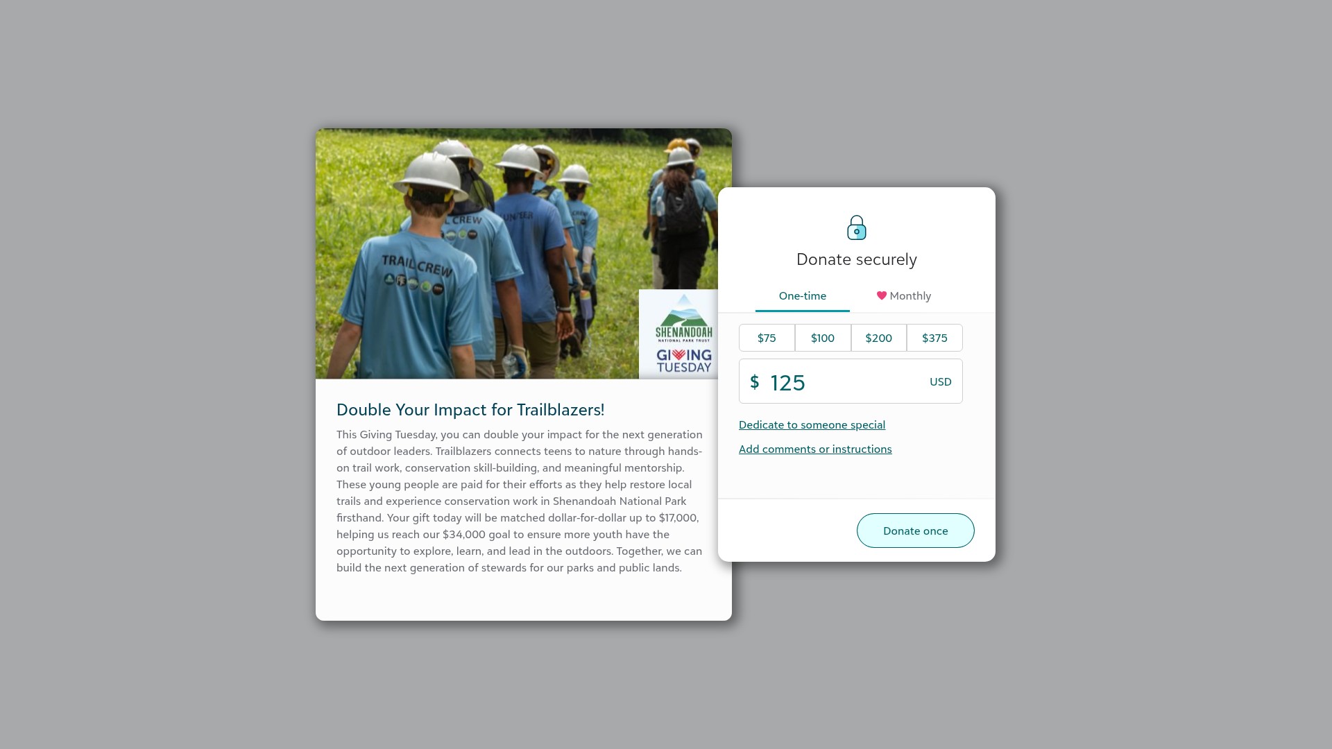 Landing Page