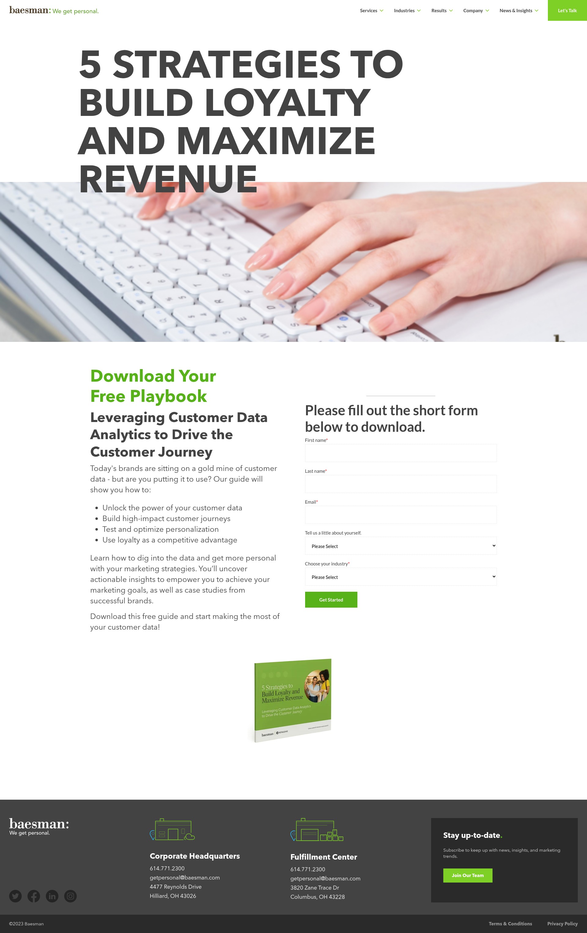Landing Page